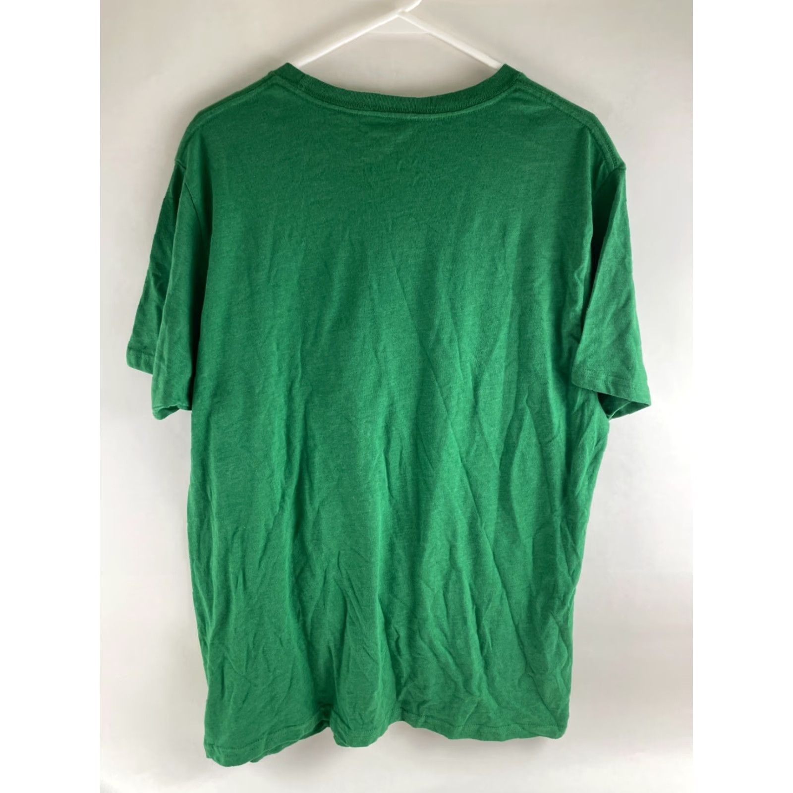 Vintage St. Patrick Men's T-Shirt Large Green Short Sleeve Crew Neck This is my Lucky Holiday/St. Patrick's Day 90s? Size US L / EU 52-54 / 3 - 2 Thumbnail