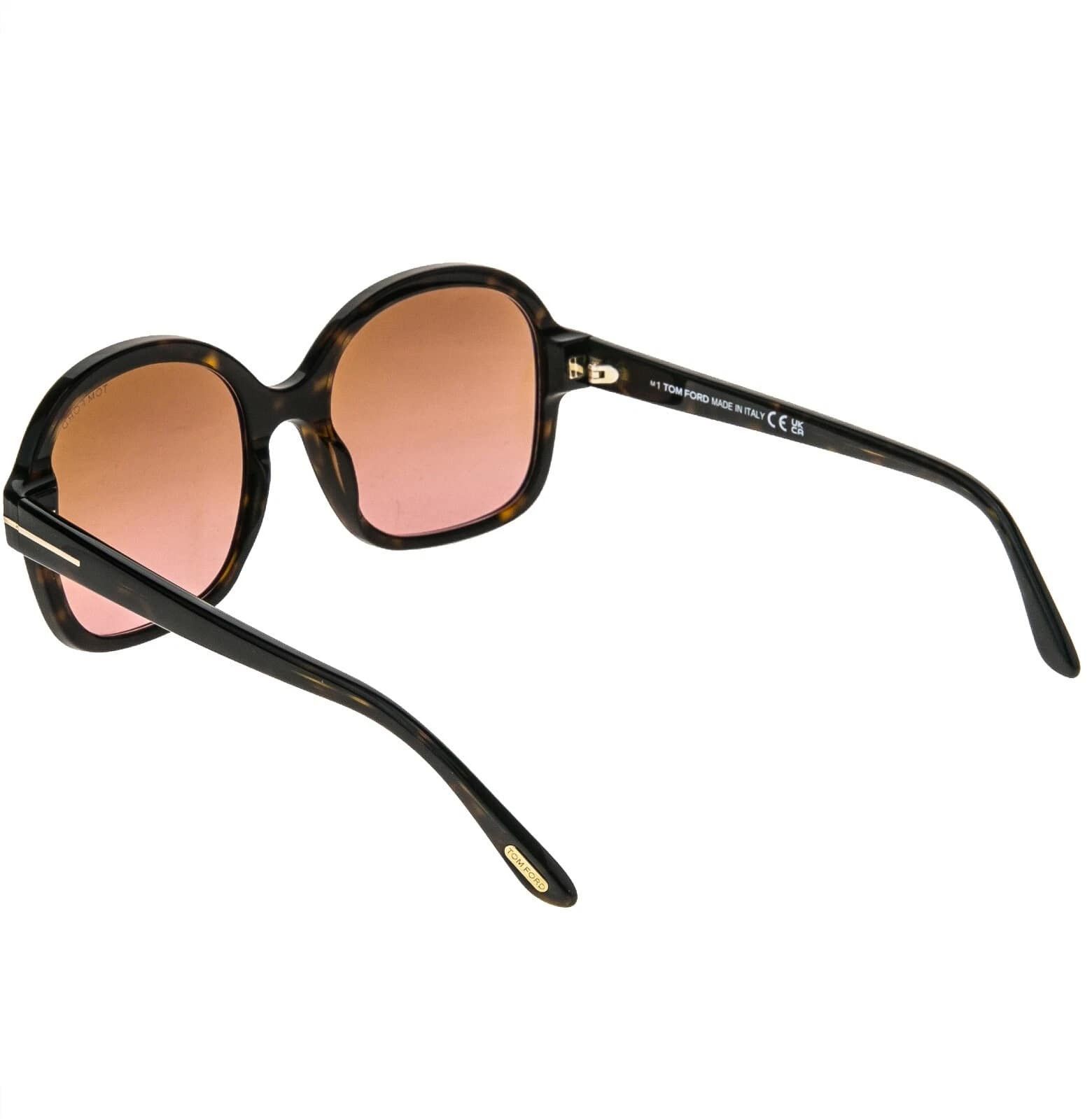 Tom Ford TOM FORD HANLEY TF1034 52F Brown Havana Pink Sunglasses 1034 Size ONE SIZE - 8 Thumbnail