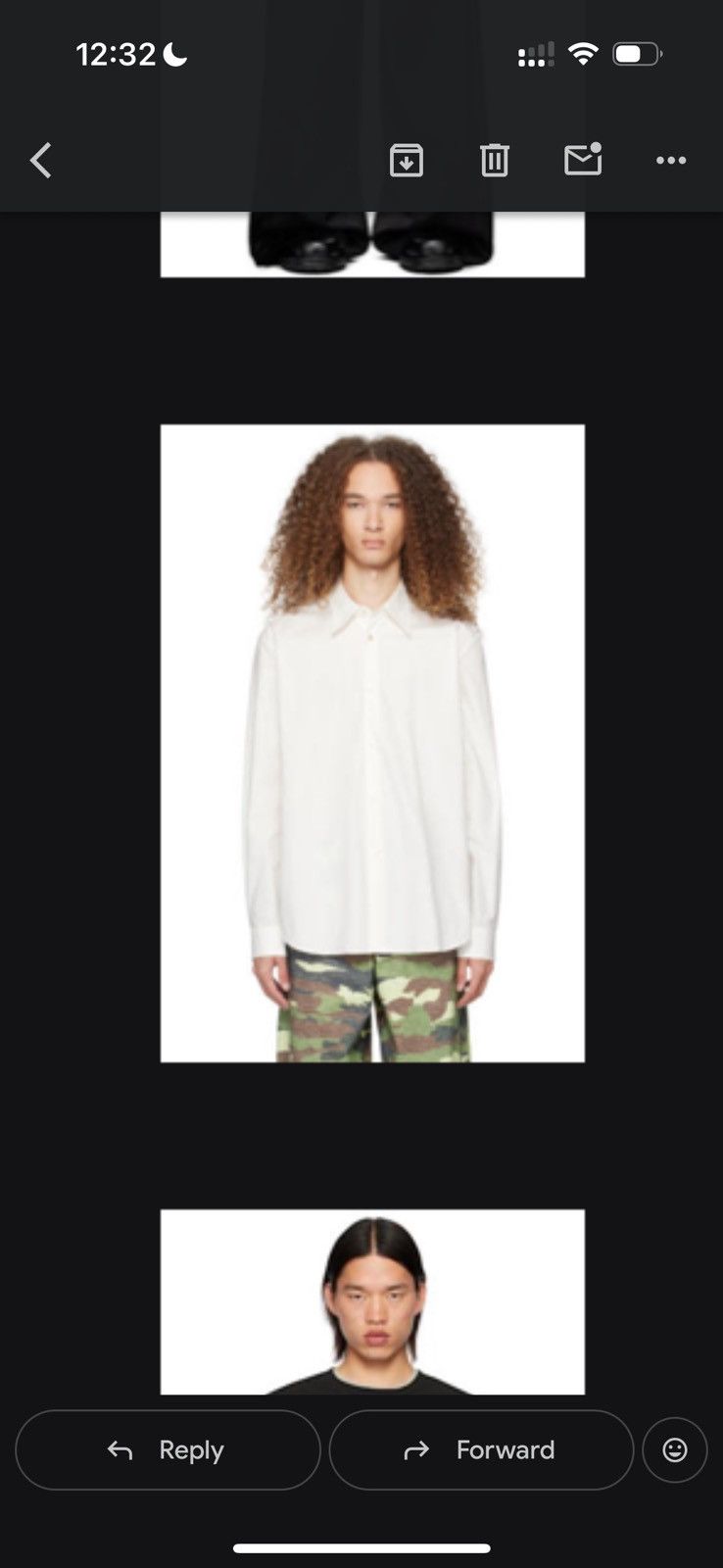 Acne Studios Acne Studios White Button Up Shirt Size US XXL / EU 58 / 5 - 4 Thumbnail