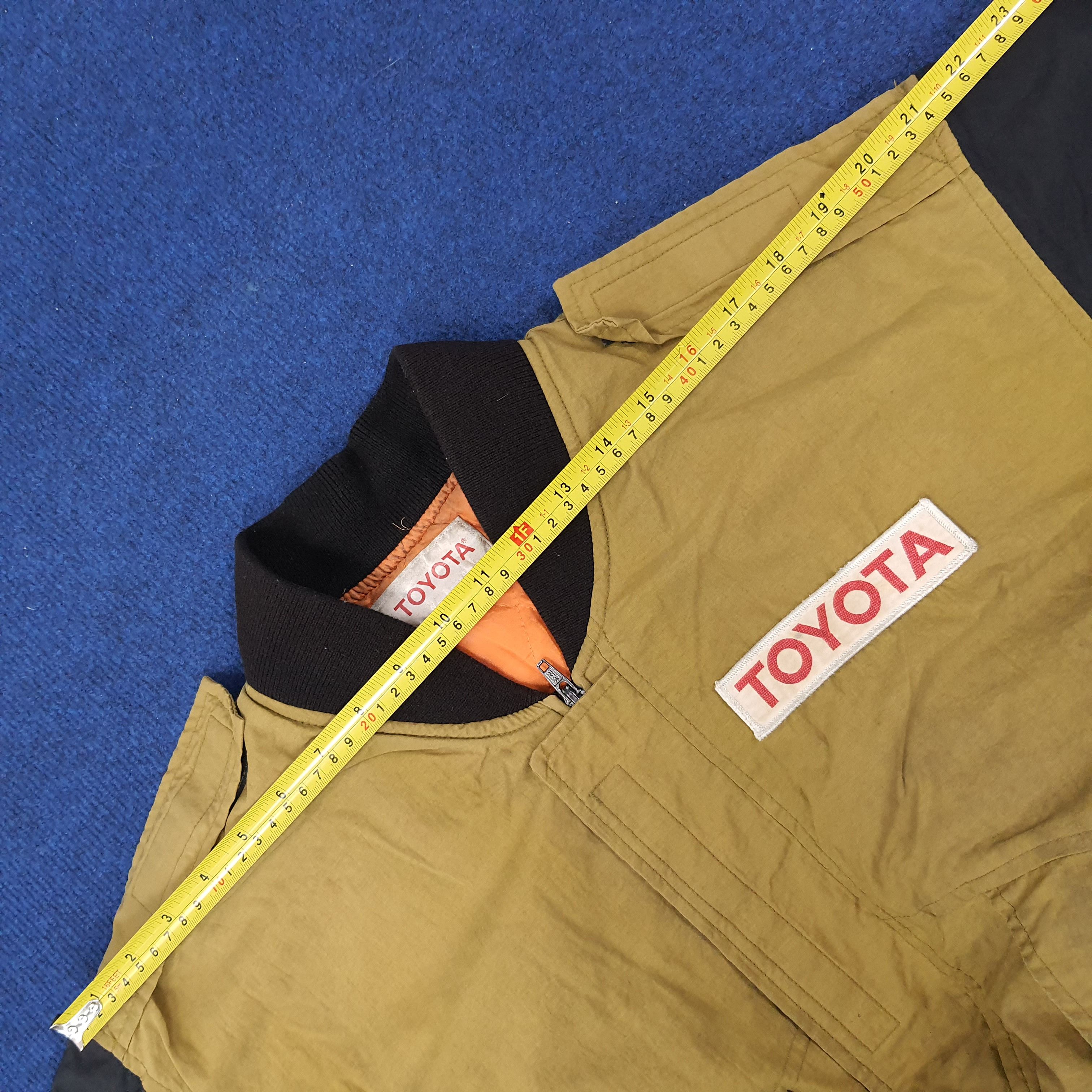Japanese Brand × Vintage Vintage TRD Toyota Motorsports Racing Bomber Jacket C231N16 Size US L / EU 52-54 / 3 - 8 Thumbnail