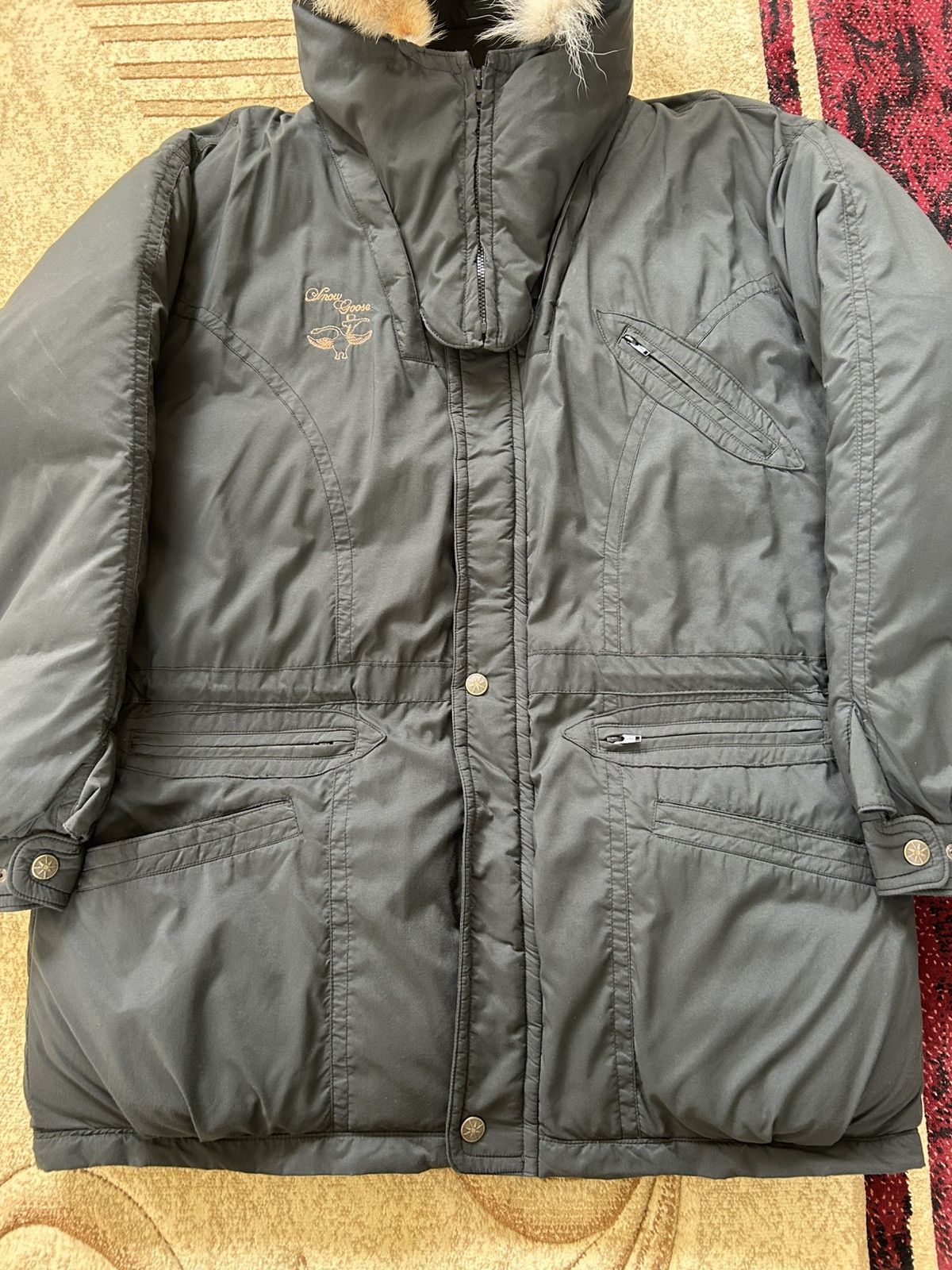 Canada Goose Vintage 80s Canada Goose Snow Goose Down Expedition Parka Size US XL / EU 56 / 4 - 6 Thumbnail