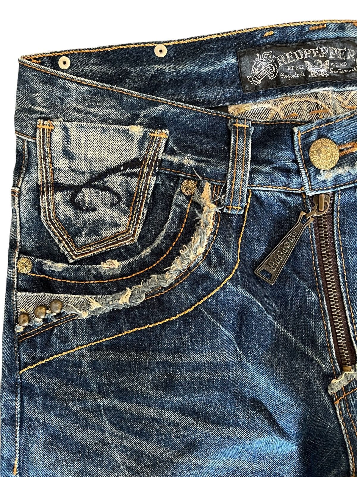 Vintage 🔥Accept Offer🔥Red Pepper & Denim Vintage Special Edition Size US 33 - 6 Thumbnail