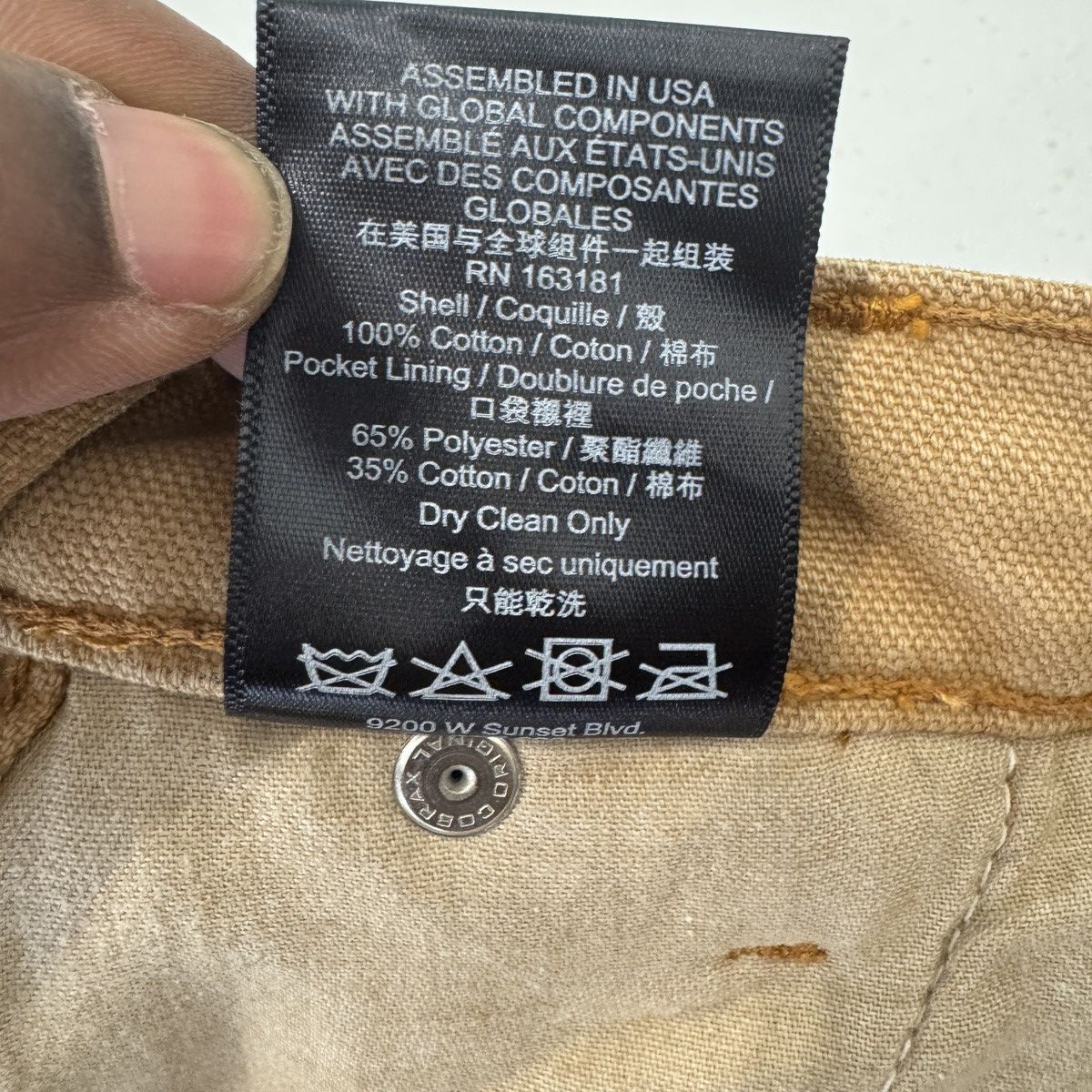 Rhude Rhude Chevron Painter Pants Size S (30) Size US 30 / EU 46 - 6 Thumbnail