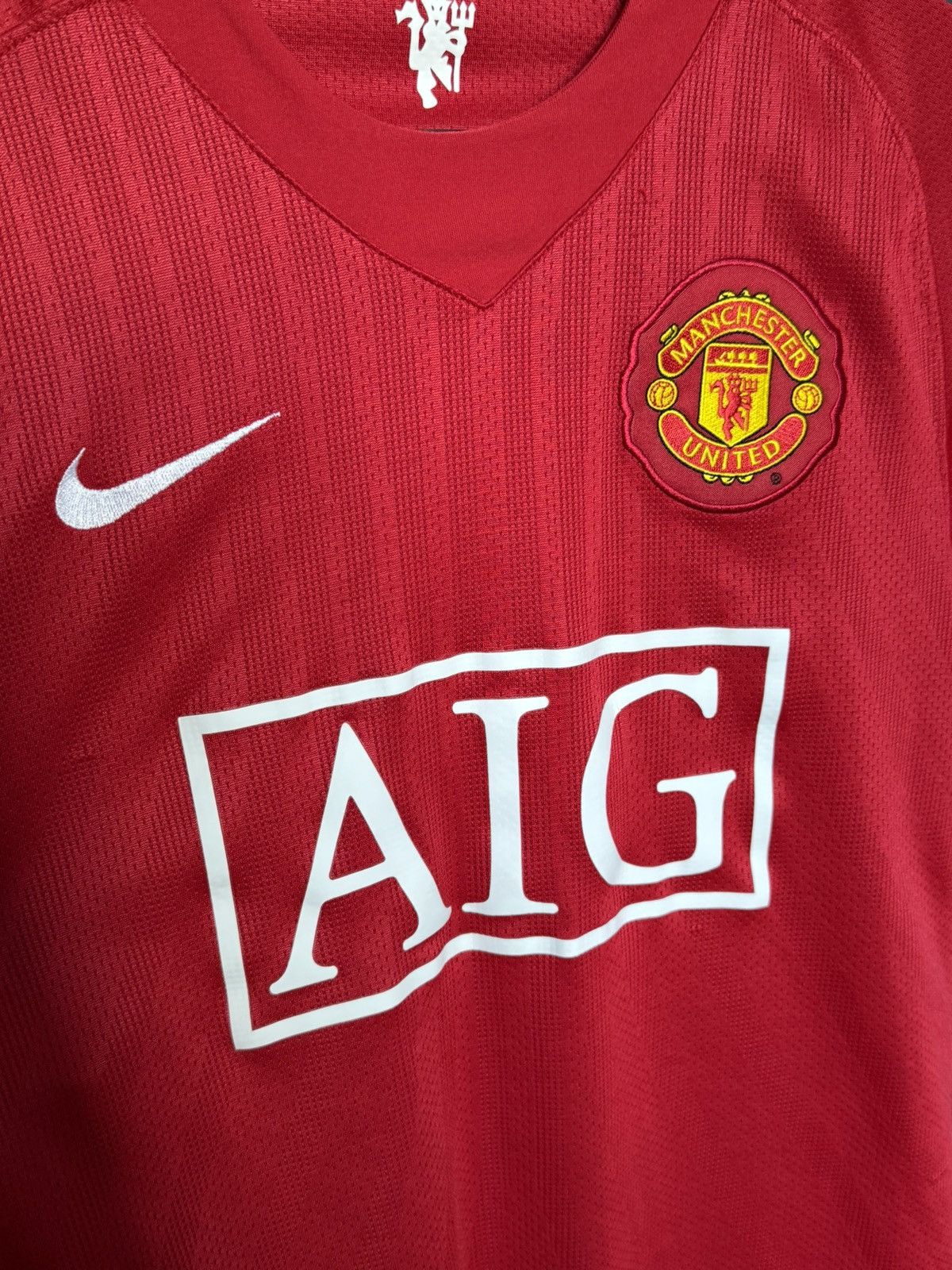 Nike Manchester United 07/09 Home Football Jersey T-Shirt Size US S / EU 44-46 / 1 - 3 Thumbnail