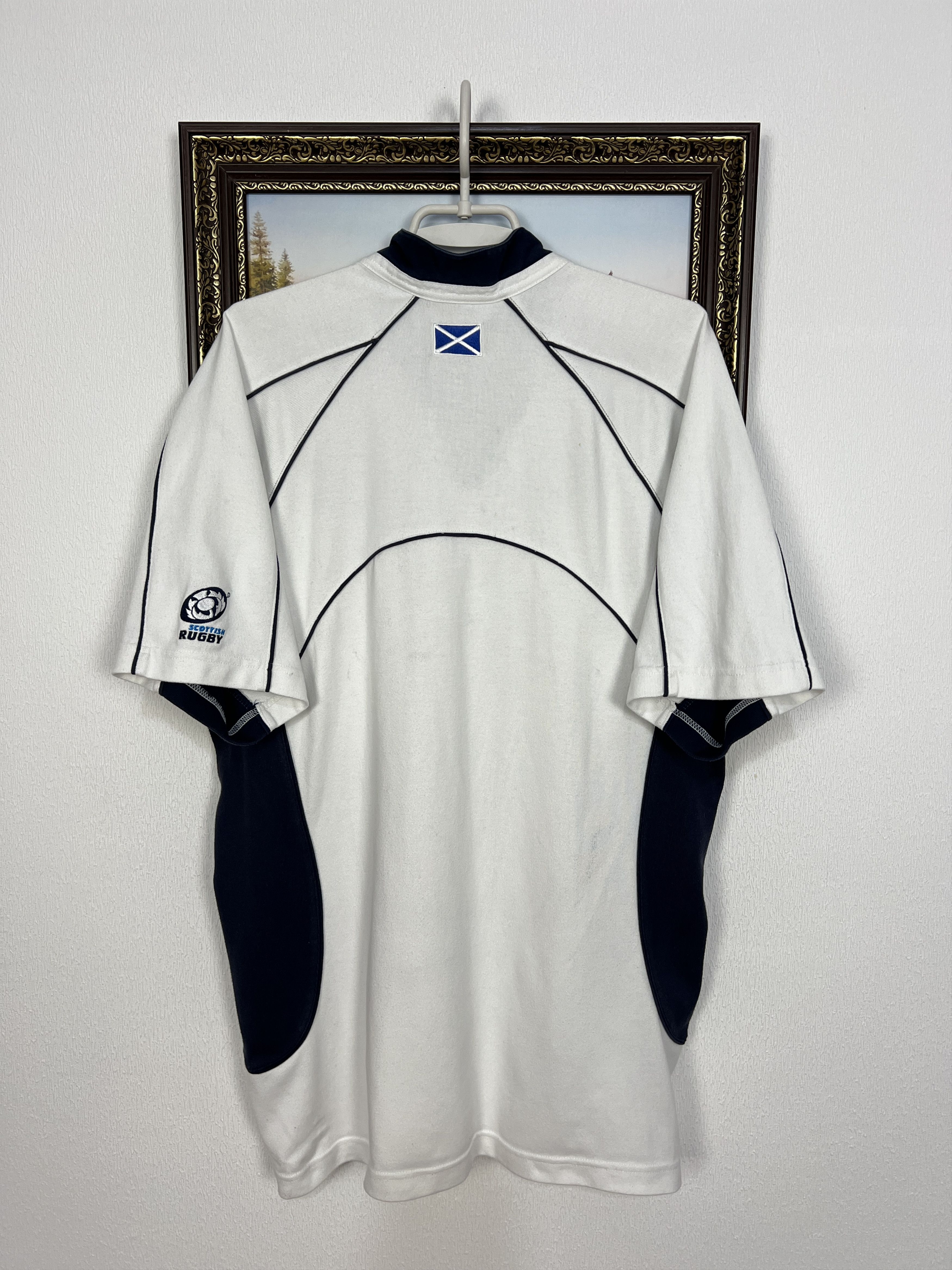 Vintage Vintage Canterbury Scotland Rugby Union Jersey Shirt Trikot Size US L / EU 52-54 / 3 - 9 Thumbnail