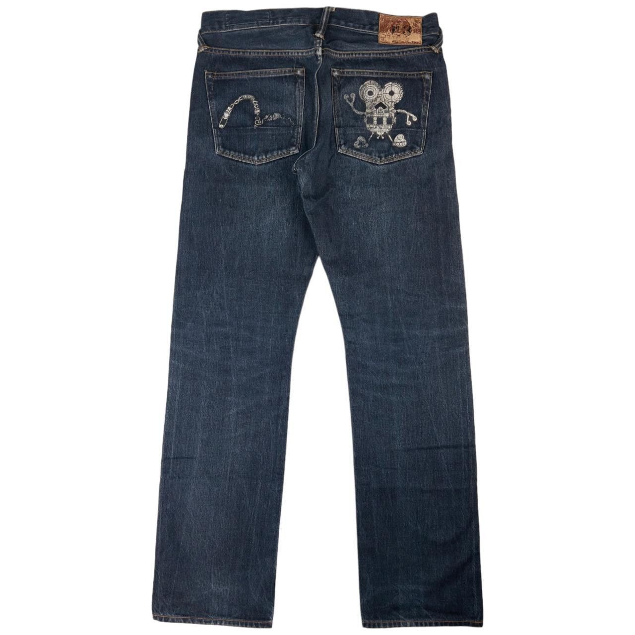 Evisu Vintage Evisu Robot Gull Japanese Denim Jeans Size W32 Size US 32 / EU 48 - 2 Thumbnail