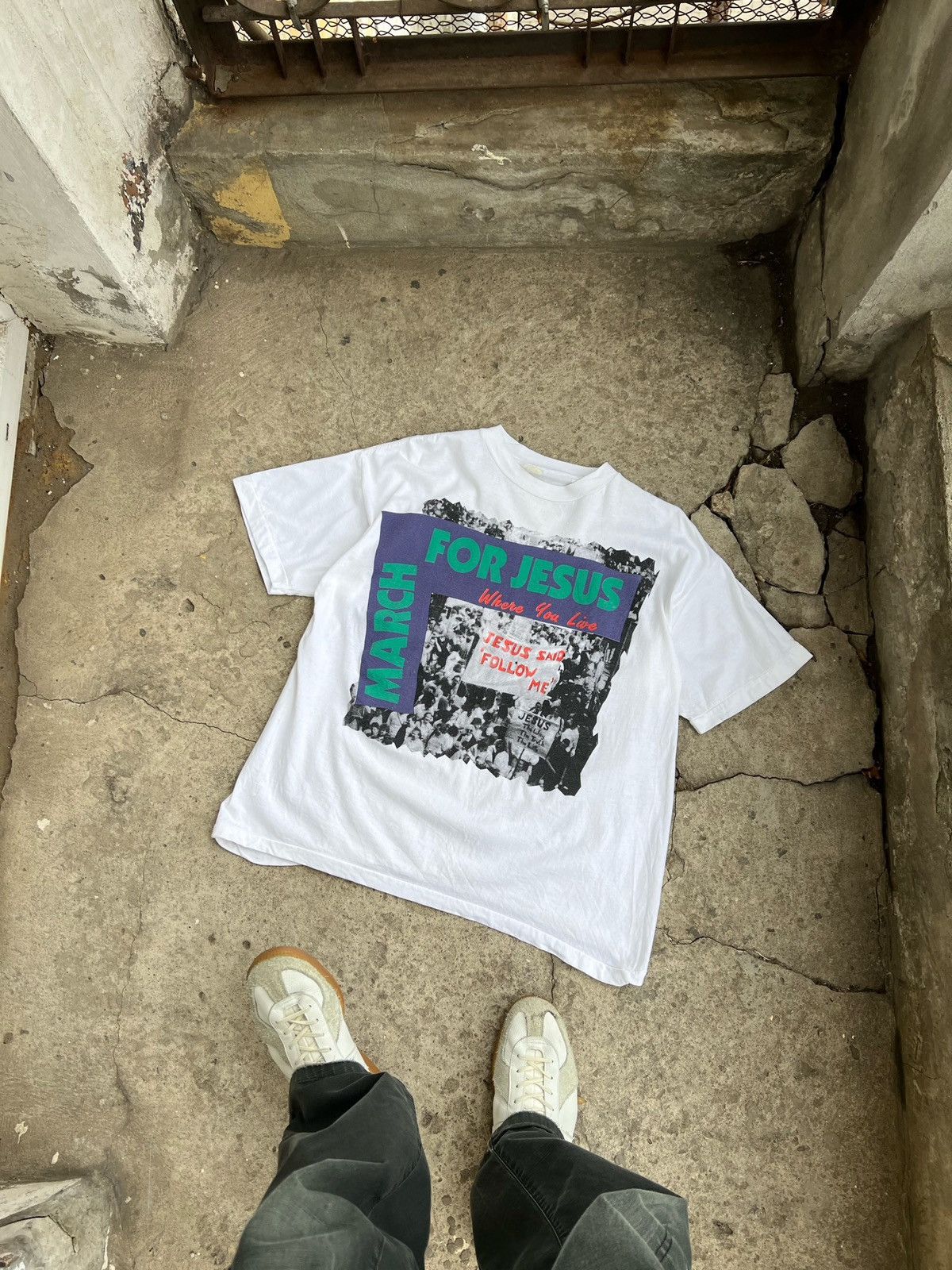 Other Jesus God Holy Bible Tee Shirt Size US XL / EU 56 / 4 - 4 Thumbnail