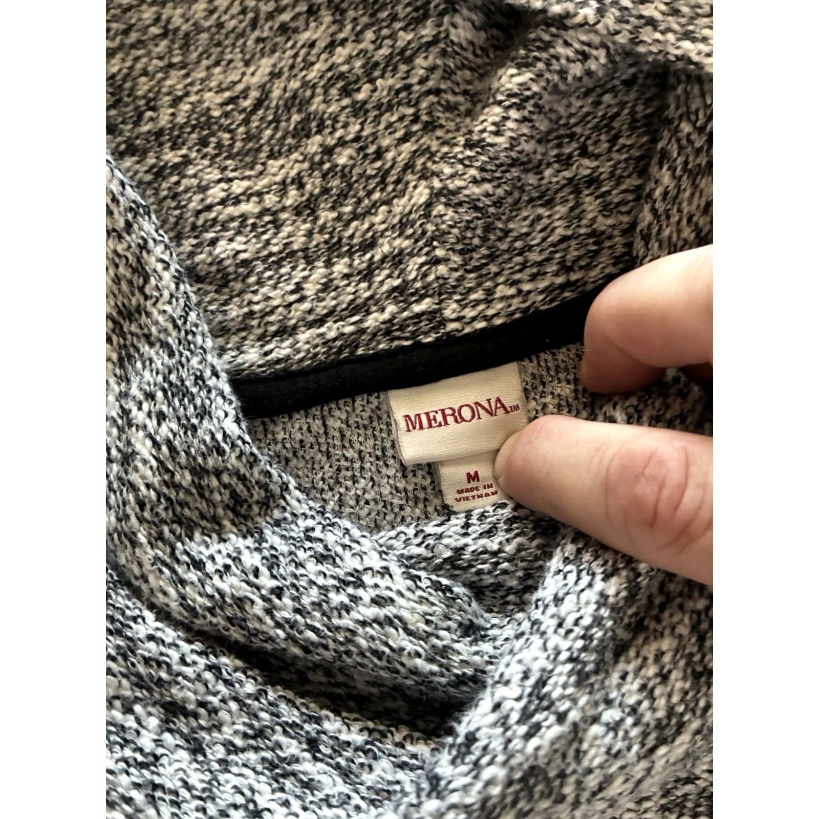 Athleta Athleta Long Sleeve Turtleneck Top Womens M Gray Casual Activewear Shirt Size M / US 6-8 / IT 42-44 - 3 Thumbnail