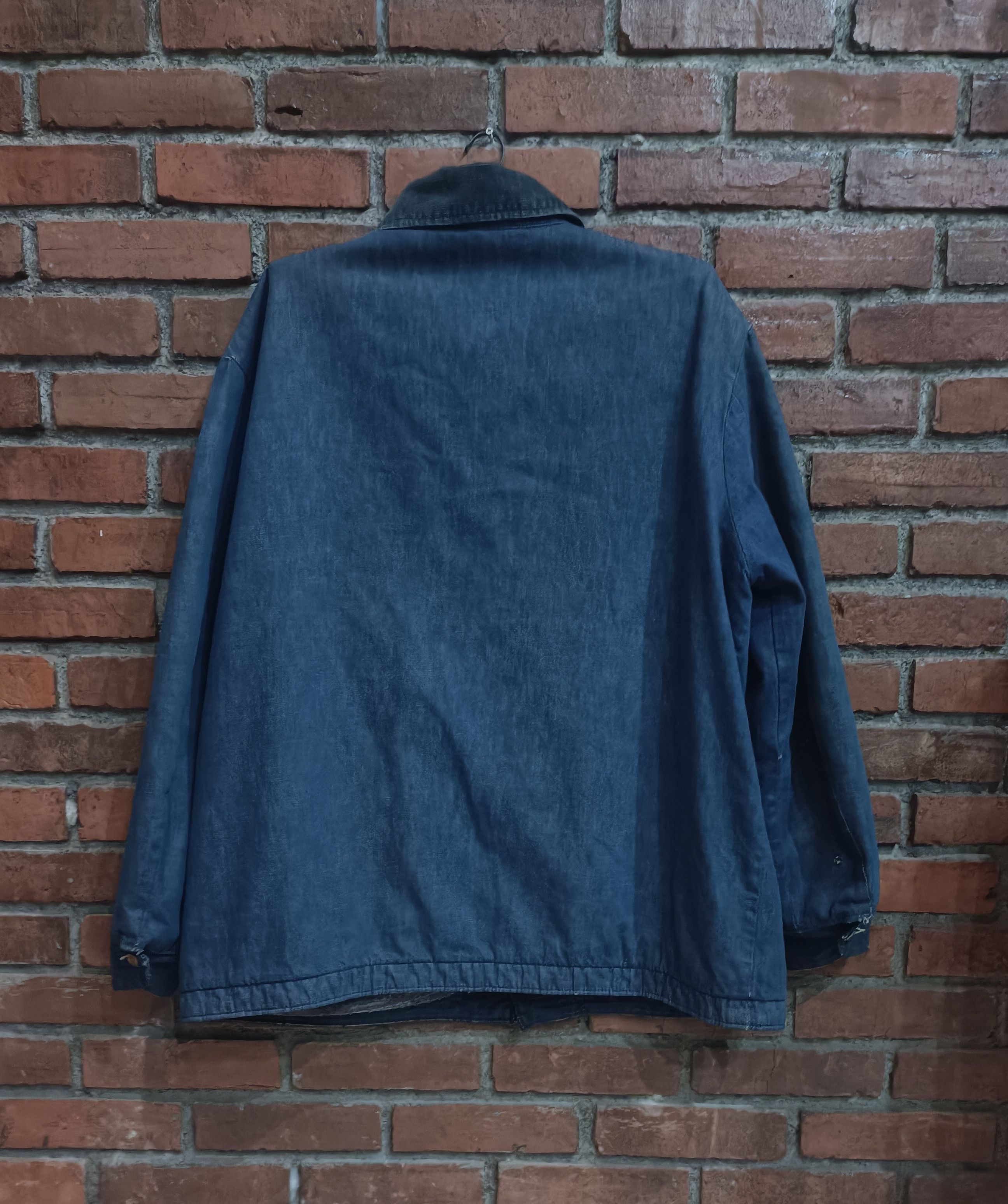 Vintage × Wrangler 60s Wrangler blue bell blanket linend chore Coat jacker Size US M / EU 48-50 / 2 - 4 Thumbnail