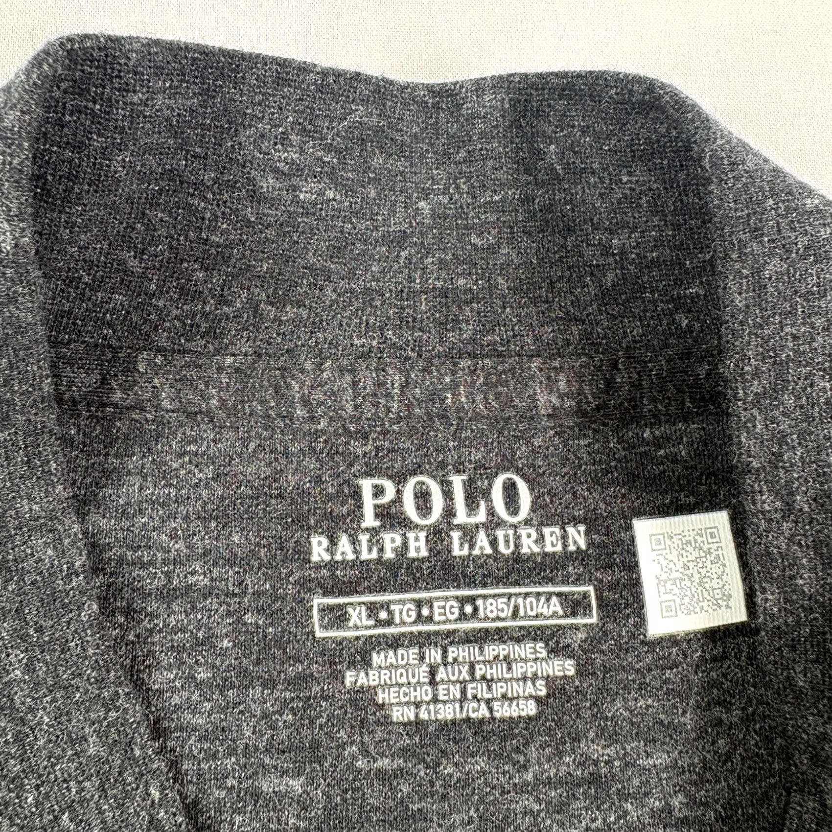 Polo Ralph Lauren Polo Ralph Lauren Jacket Baseball Full Zip Bomber XL MenGray Logo Casual Jacket Size US XL / EU 56 / 4 - 4 Thumbnail