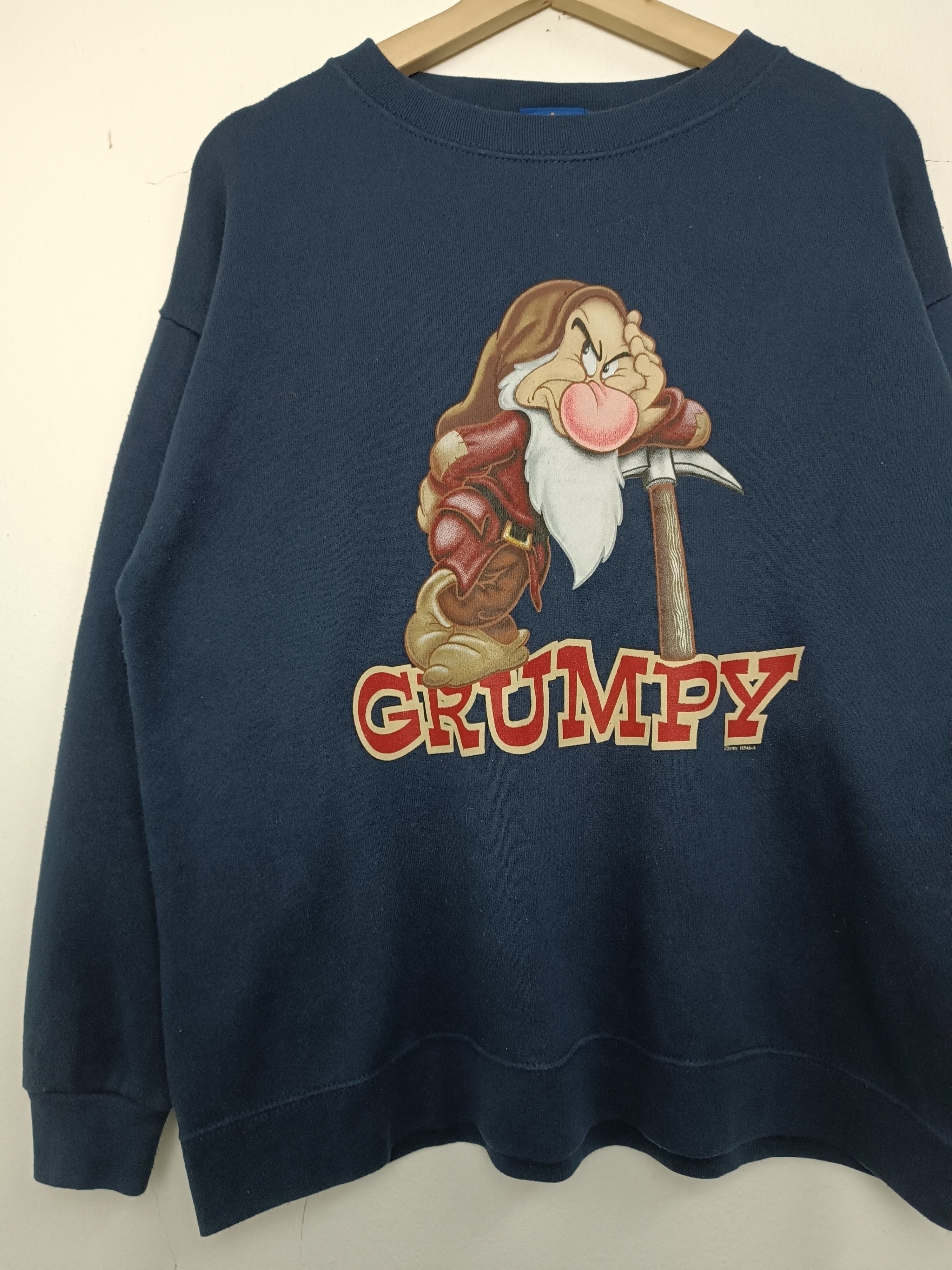 Cartoon Network VINTAGE 90'S GRUMPY SNOW WHITE DWARFS DISNEYS ANIMATION Size US M / EU 48-50 / 2 - 4 Thumbnail
