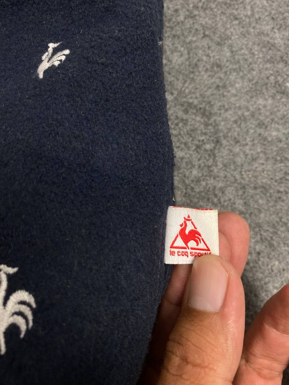Le Coq Sportif le coq sportif tote bag embroided nice design Size ONE SIZE - 3 Thumbnail