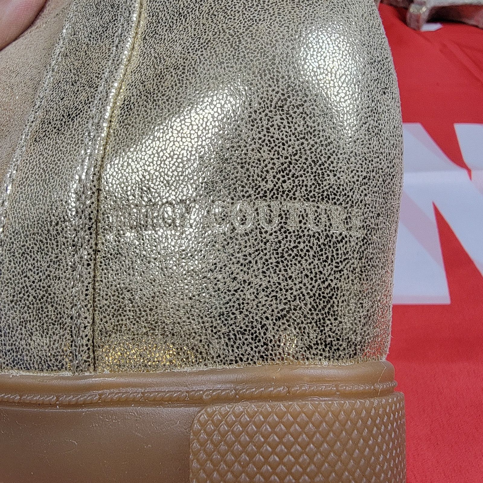 Juicy Couture Juicy Couture Linn Boots Dusty Gold (Sz 6B) Size US 6 / IT 36 - 4 Thumbnail