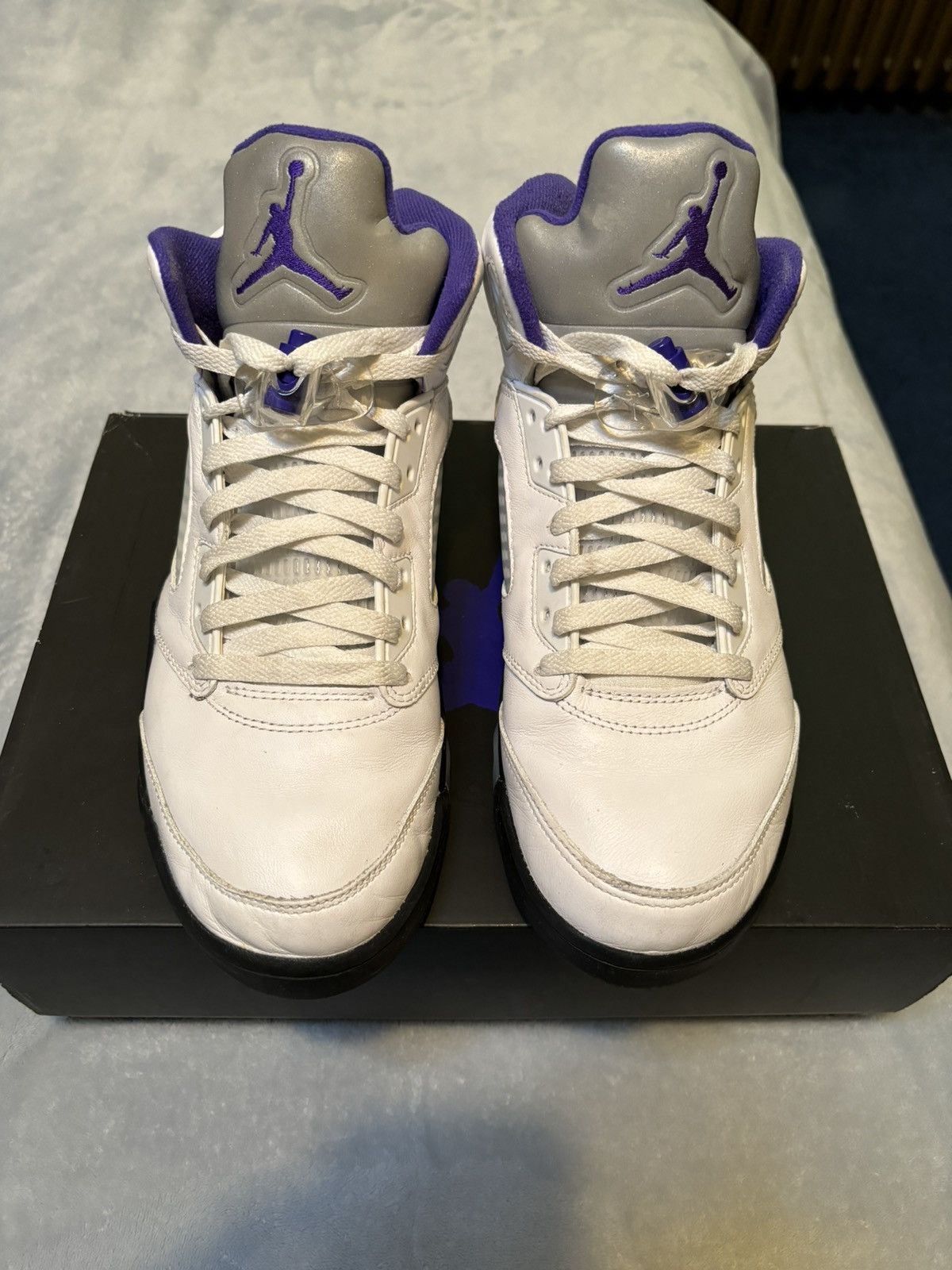 Jordan Brand Jordan 5 Retro Concord 2022 Size 10 Size US 10 / EU 43 - 2 Thumbnail