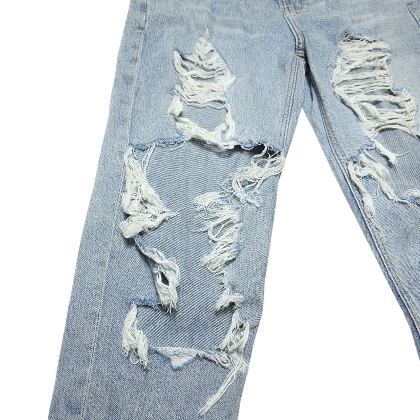 American Eagle Outfitters VINTAGE American Eagle Jeans Distressed Mom Jeans Women’s Size 2 Blue Stretch Size 26" / US 2 / IT 38 - 2 Thumbnail