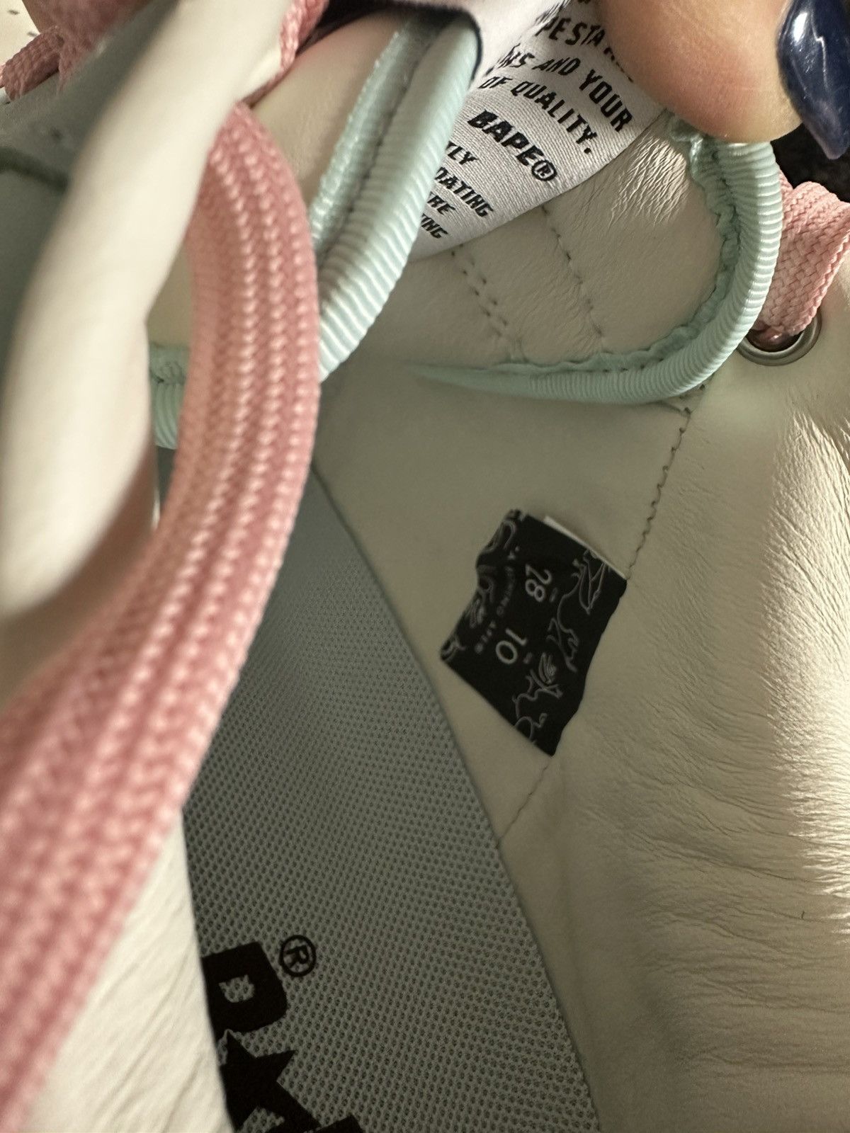 Bape Bape Bapestas ‘Multi Check’ Size US 10 / EU 43 - 8 Thumbnail