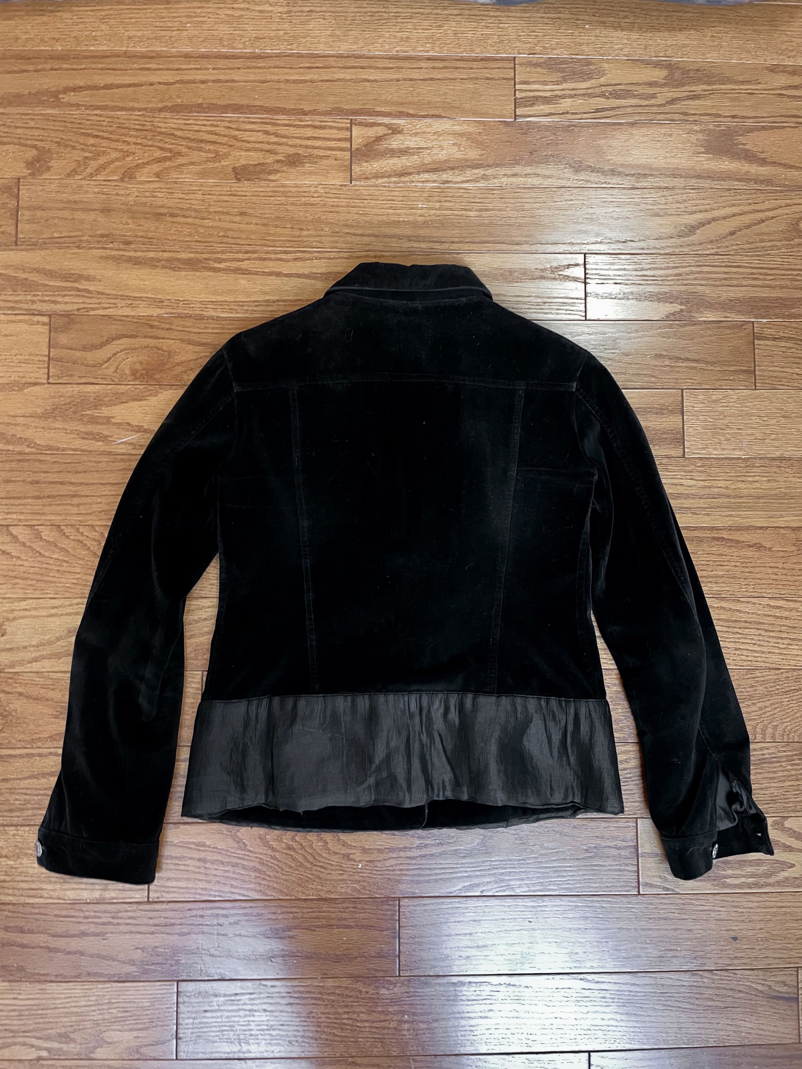 Helmut Lang Archival Black Velvet Jkt Size US S / EU 44-46 / 1 - 3 Thumbnail