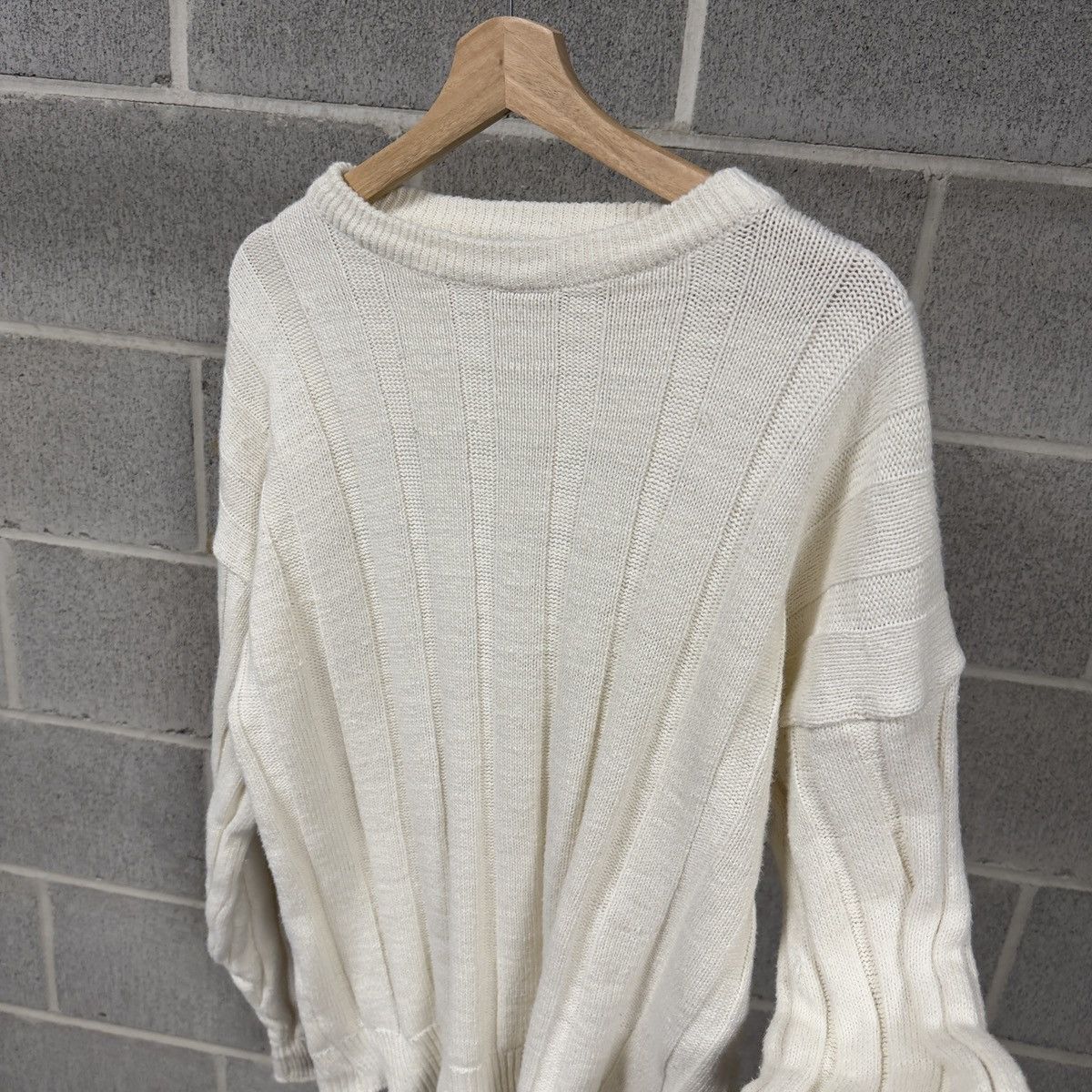 Vintage 90s Vertical Striped Knit Raime Cotton Sweater ERD Grunge Size US XL / EU 56 / 4 - 5 Thumbnail