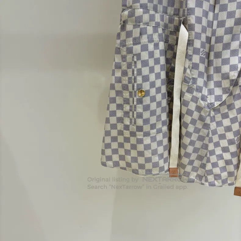 Louis Vuitton Louis Vuitton White checkered dress Size XXS / US 00 / IT 34 - 5 Thumbnail
