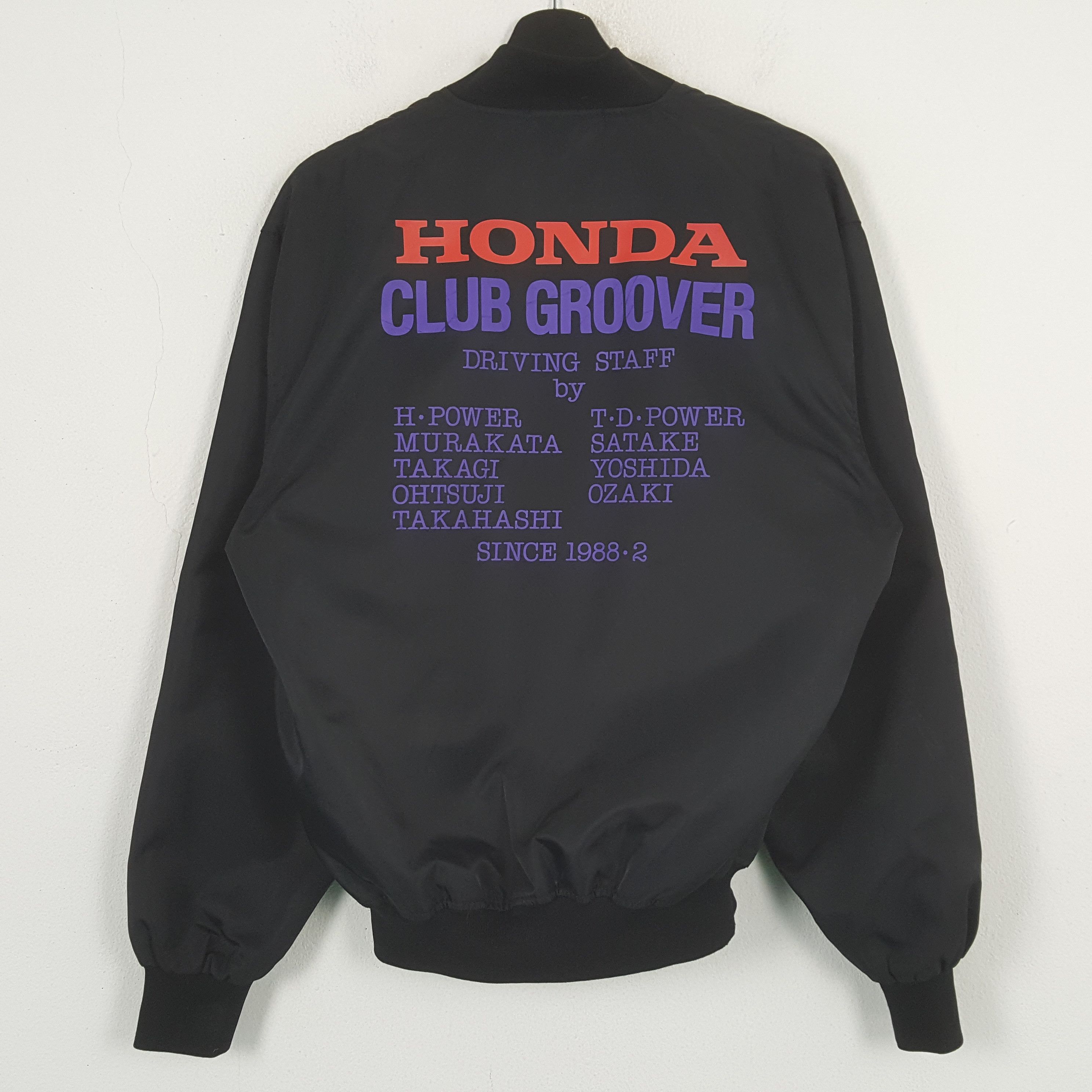 Honda HONDA CLUB GROOVER Motorports Style Jacket C289N26 Size US L / EU 52-54 / 3 - 1 Thumbnail