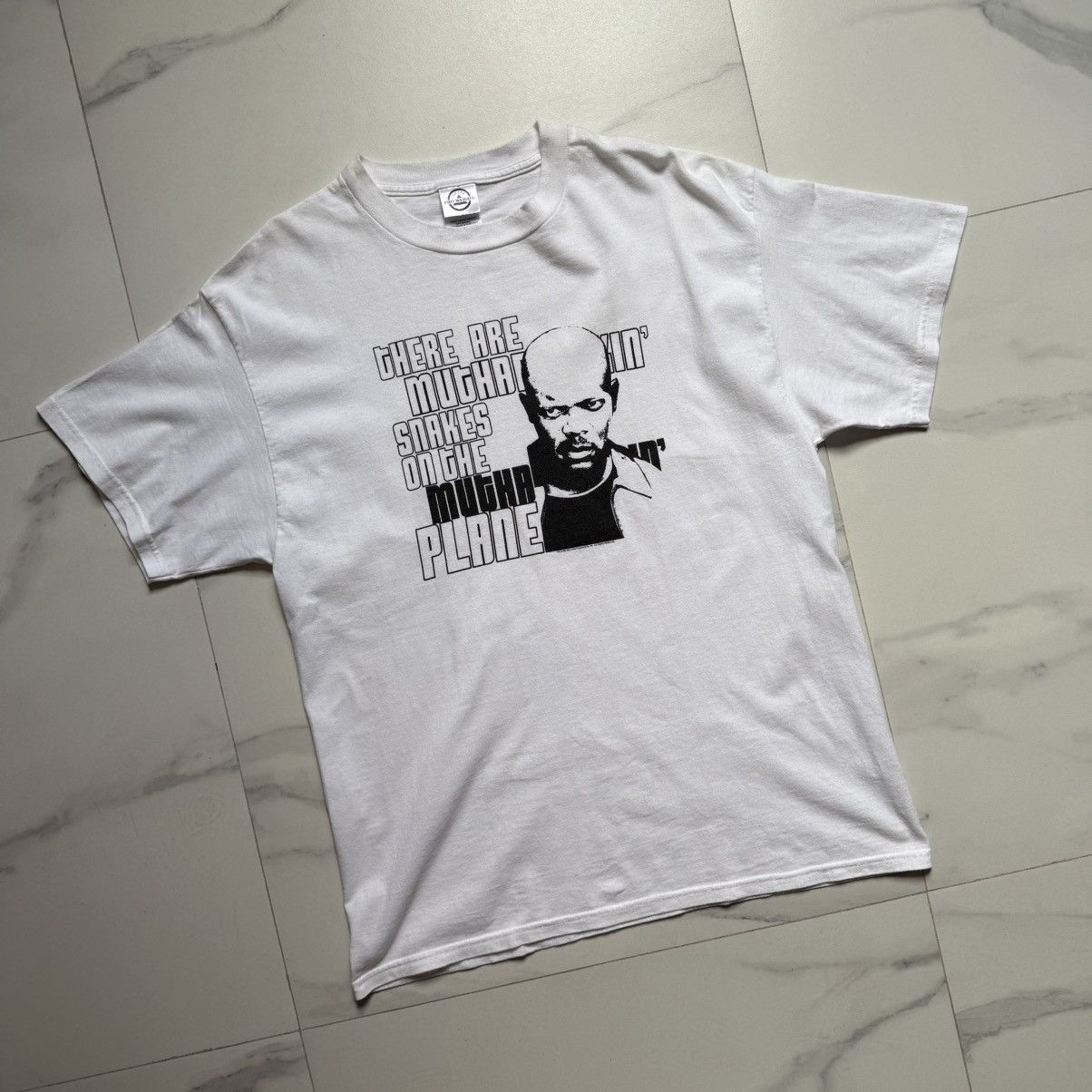 Delta × Vintage Vintage Y2K Snakes On A Plane Movie Promo Tee Size US L / EU 52-54 / 3 - 3 Thumbnail