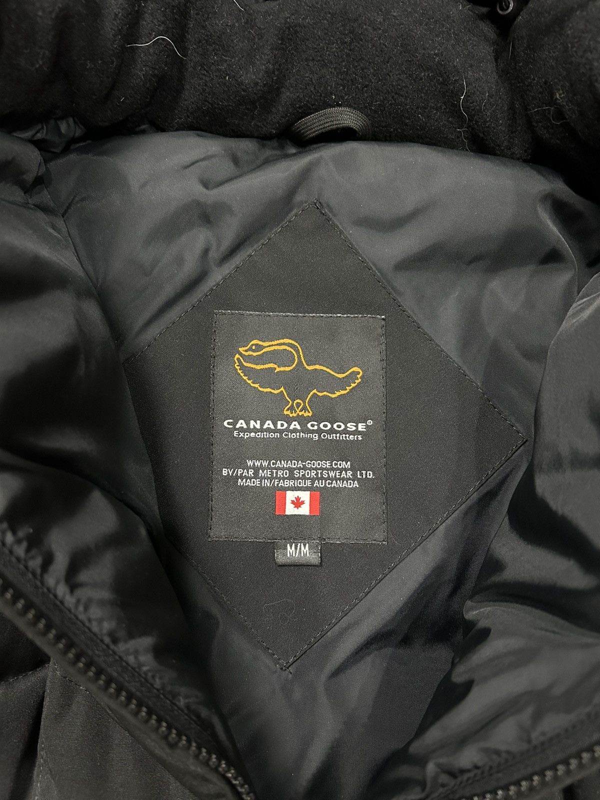 Canada Goose × Vintage Canada Goose Black Chilliwack Bomber Small Black Size S / US 4 / IT 40 - 15 Thumbnail