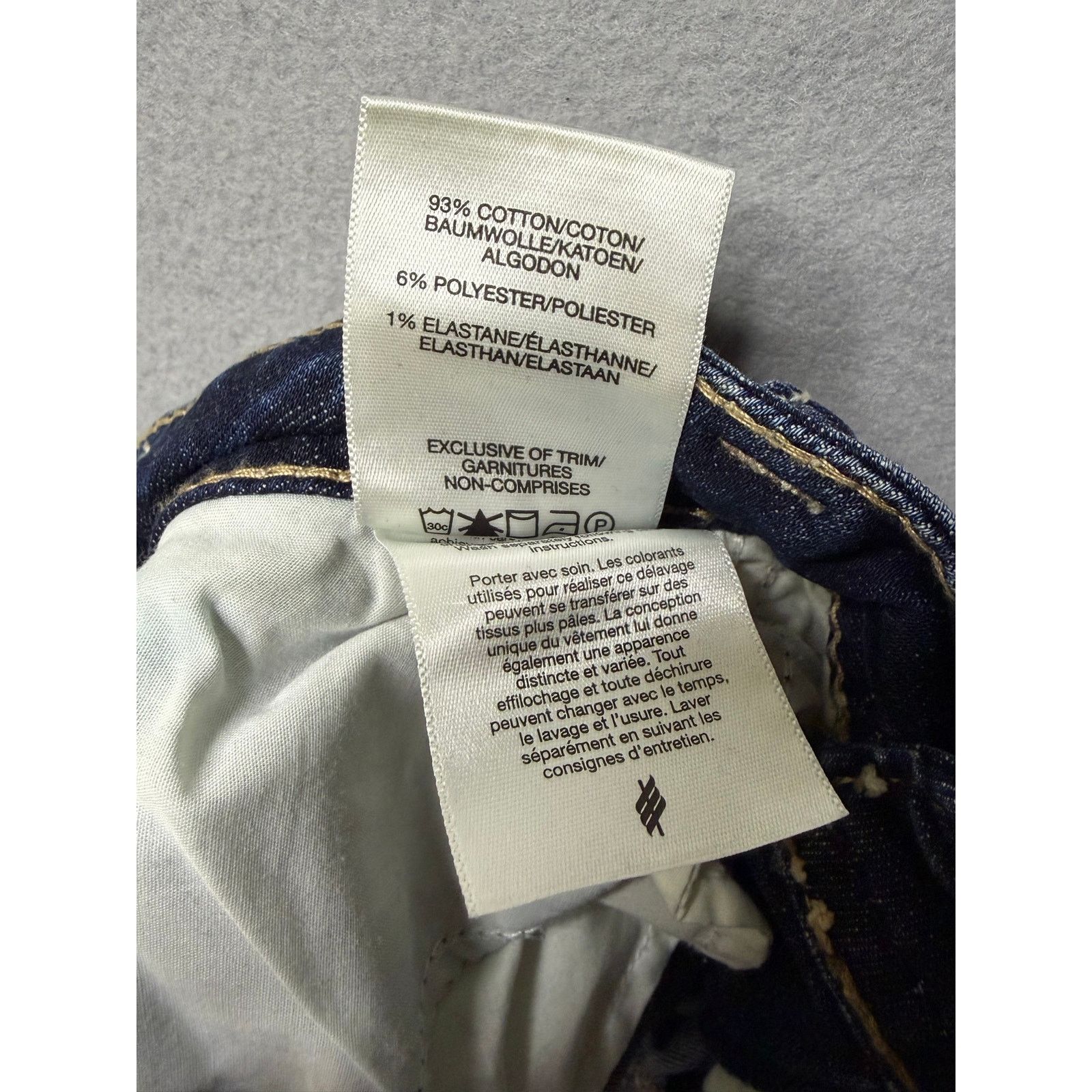 Silver Jeans Co. Silver Jeans Suki Straight Womens 30x30 Dark Bootcut Jeans Size 30" / US 8 / IT 44 - 5 Thumbnail