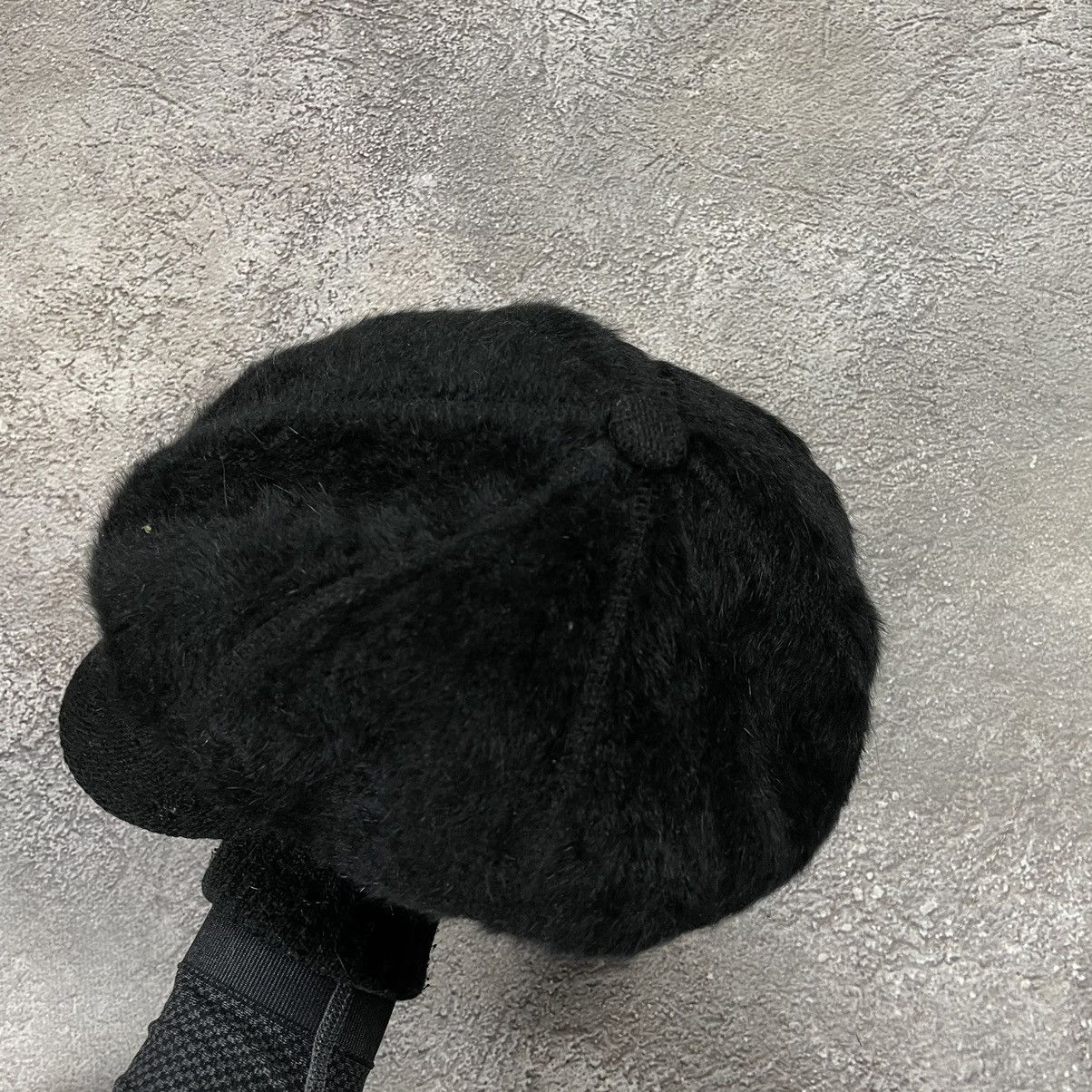 Vintage Vintage 90s Skeleton Hand Mohair Beanie Grunge Ushanka OS Size ONE SIZE - 4 Thumbnail