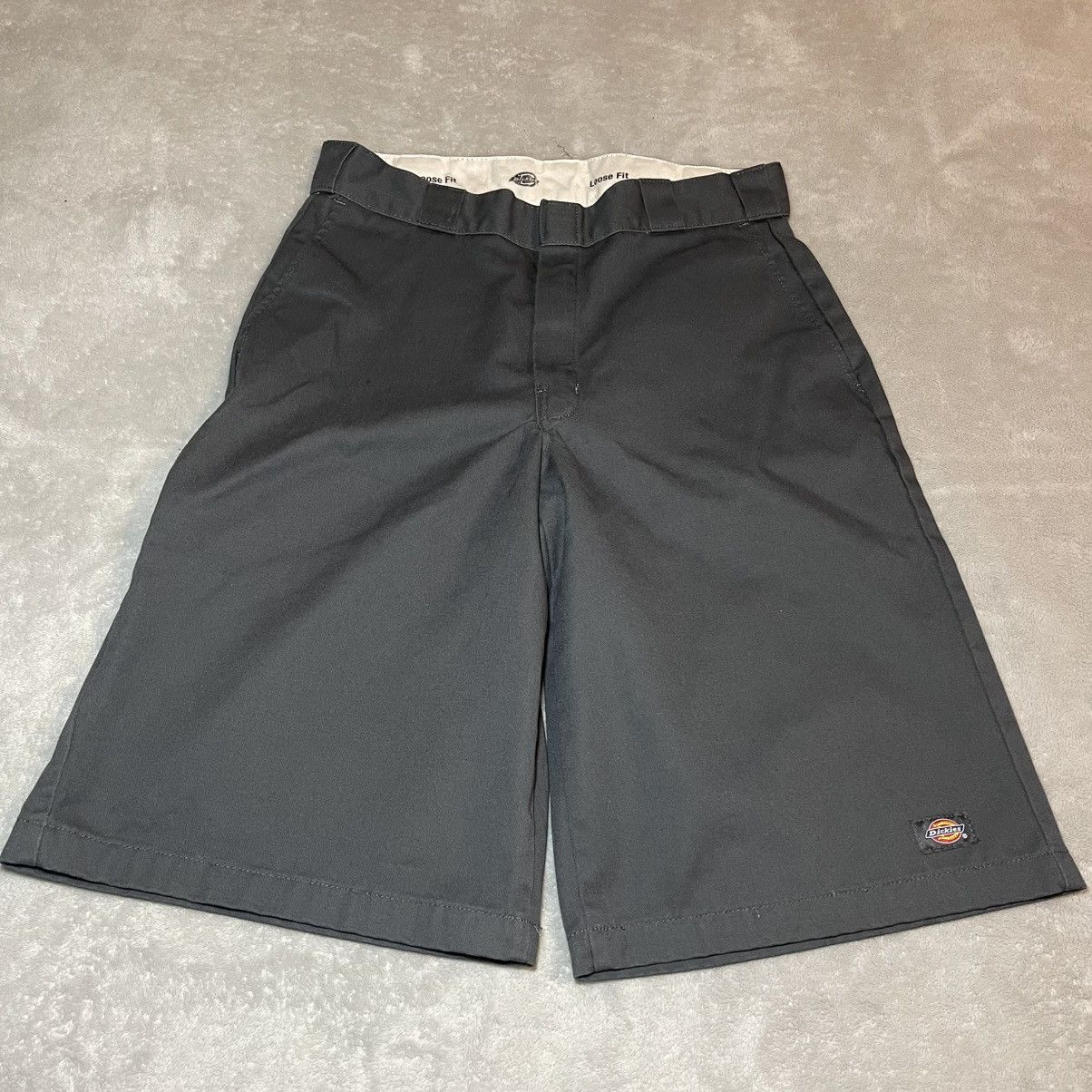 Dickies Vintage Dickies Mens Loose Fit Work Shorts Grey 32 Y2K Size US 32 / EU 48 - 3 Thumbnail