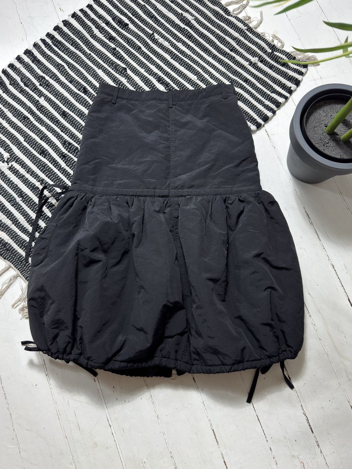 Other VINTAGE AVANT GARDE BALLOON STYLE MIDI SKIRT Size 28" / US 6 / IT 42 - 2 Thumbnail