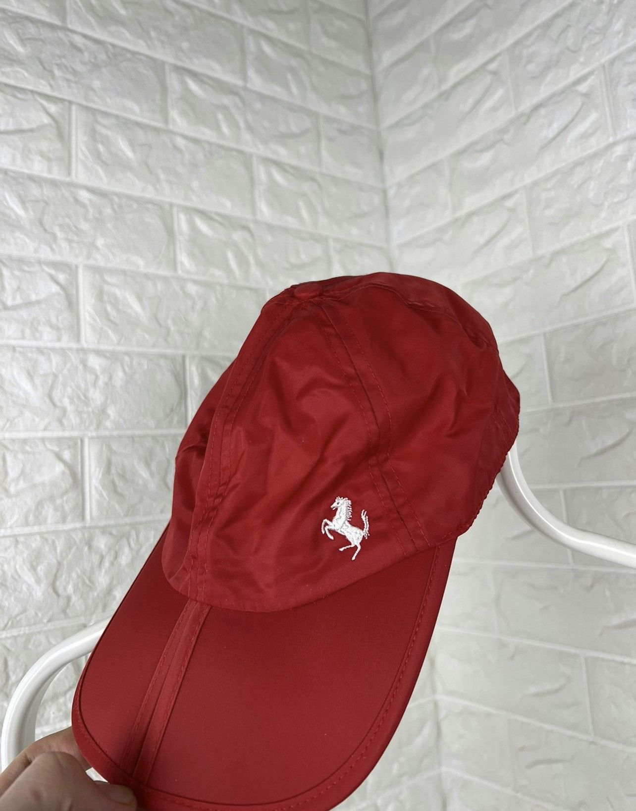 Ferrari × Vintage Vintage Formula Uno 1 Ferrari Cap Size ONE SIZE - 7 Thumbnail