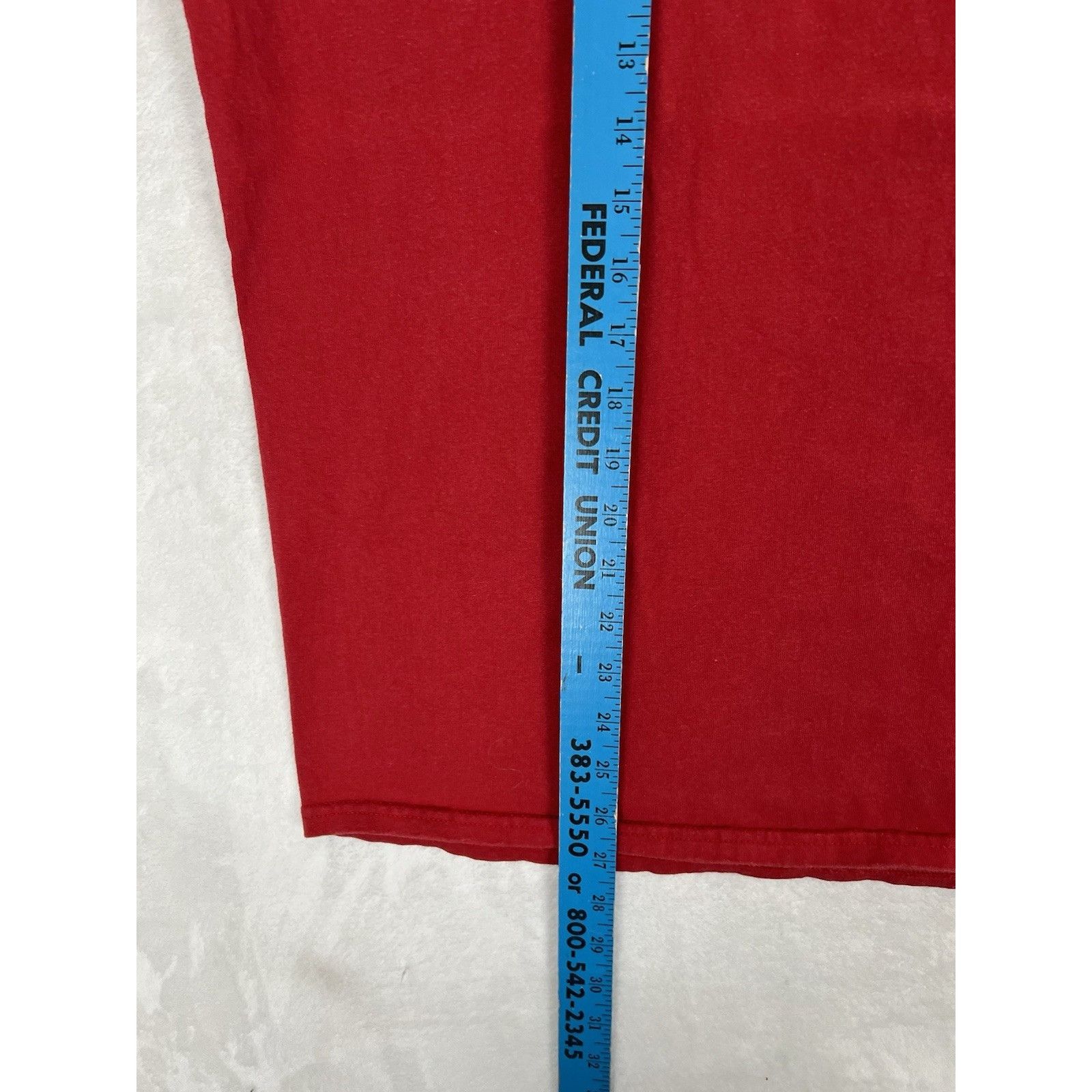 Nike Vintage Nike T-Shirt Red Blank Essential Embroidered Logo Y2 Size US XL / EU 56 / 4 - 6 Thumbnail