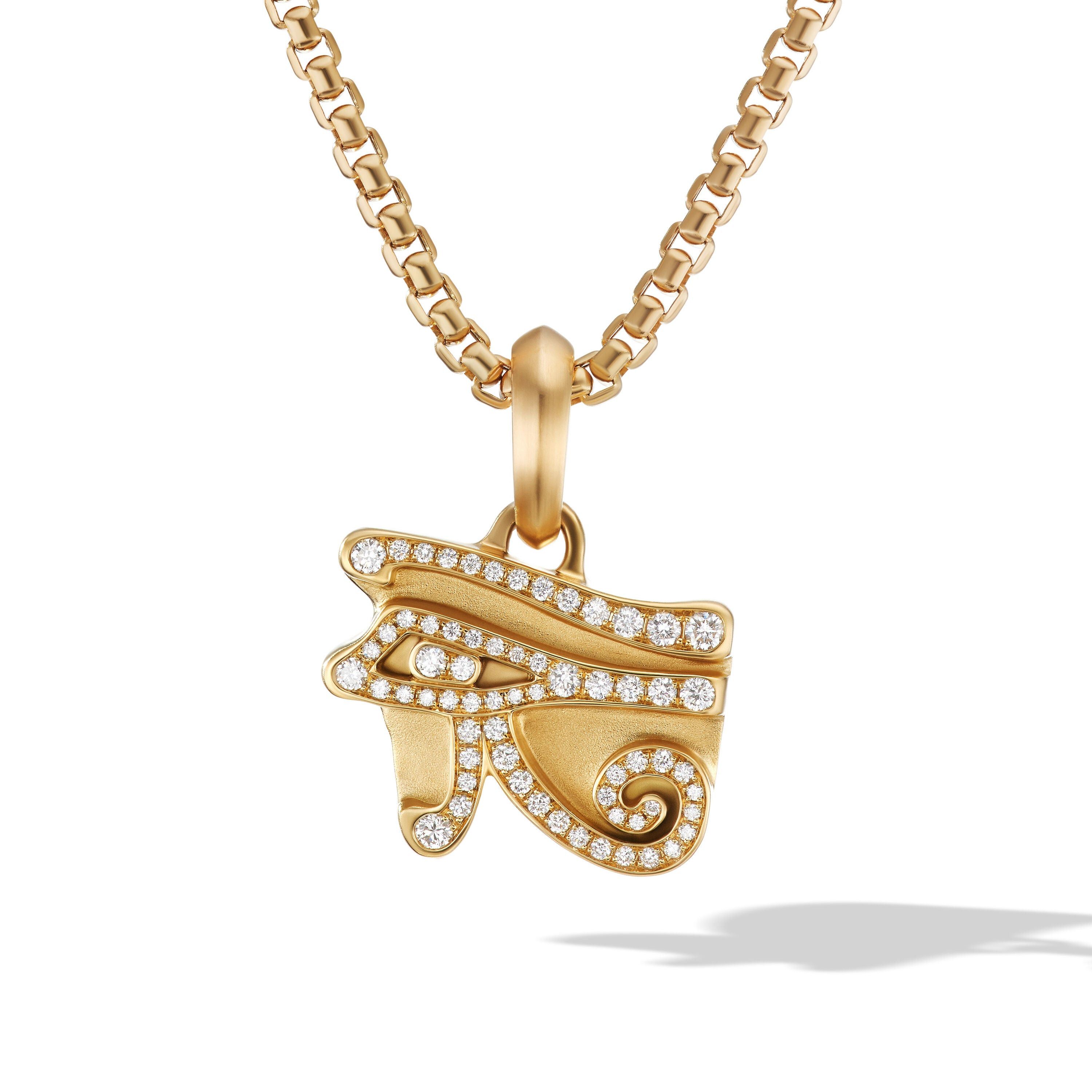 David Yurman o1w1db10526 D25851M /Size 9 /Cairo Eye Of Horus in Golden Size ONE SIZE - 1 Thumbnail