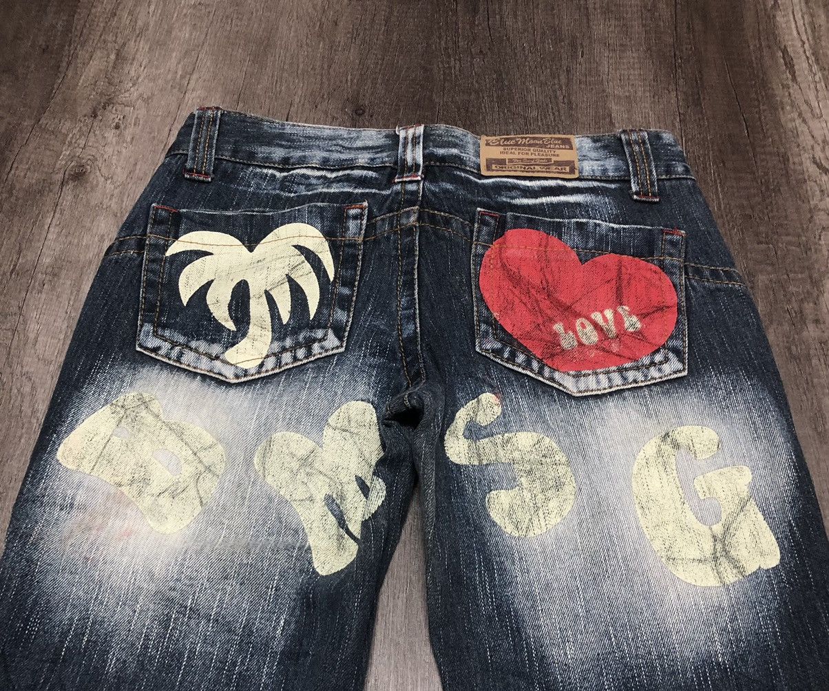 Blue Blue Japan × Japanese Brand × Vintage VINTAGE BLUE MOON BLUE SURF JEANS UNISEX DESIGN Size US 31 - 7 Thumbnail