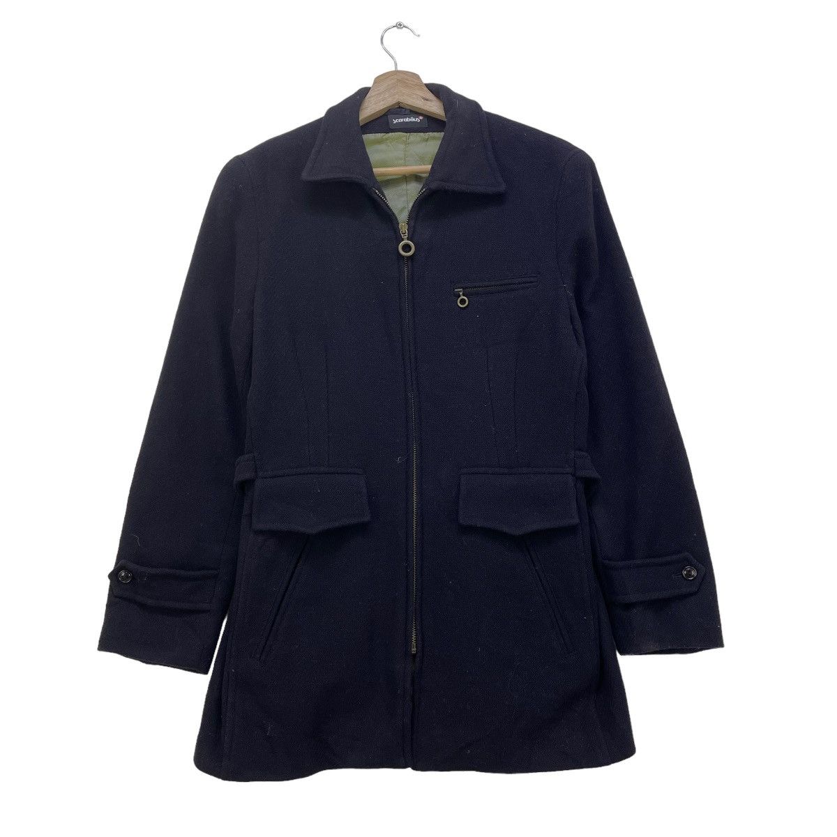 Designer Scarabaus Wool Jacket Size M / US 6-8 / IT 42-44 - 1 Thumbnail