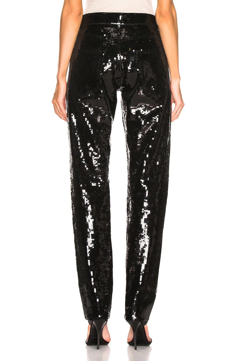 Saint Laurent Paris o1y0126 Casual Pant in Black Size 28" / US 6 / IT 42 - 3 Thumbnail