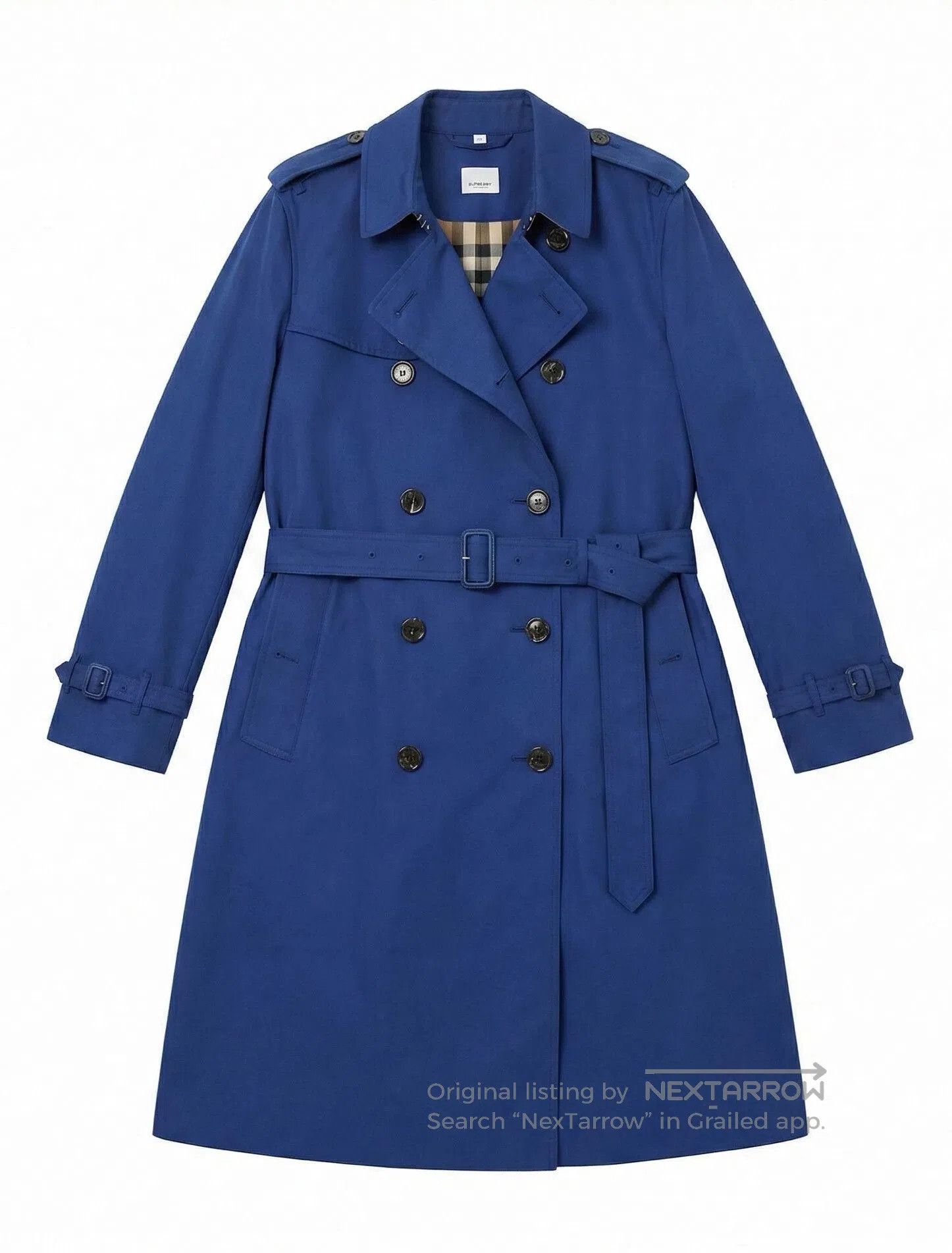 Burberry burberry classic navy blue trench coat. Size US XXL / EU 58 / 5 - 1 Thumbnail