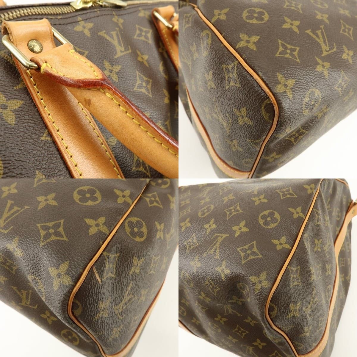 Louis Vuitton Louis Vuitton Monogram Keepall Bandouliere 60 Duffle Bag Size ONE SIZE - 5 Thumbnail