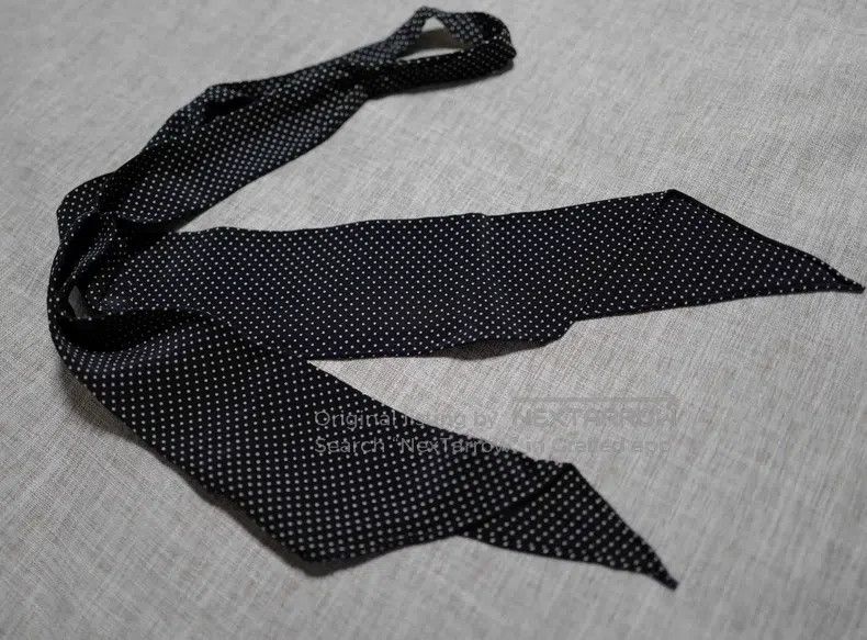 Saint Laurent Paris Saint Laurent Paris Black Silk Dupioni Bow Tie, Necktie, B Size ONE SIZE - 2 Thumbnail