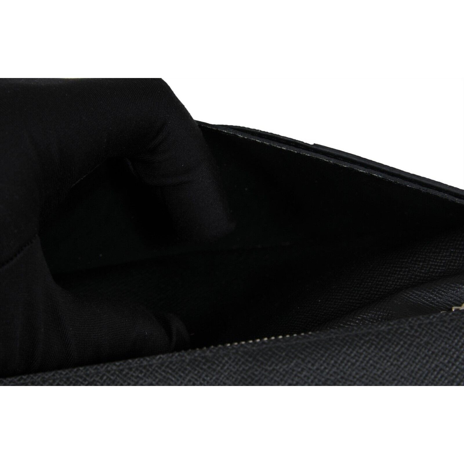 Louis Vuitton Brazza Long Wallet Black Damier Graphite 16 Canvas - 02347 Size ONE SIZE - 9 Thumbnail