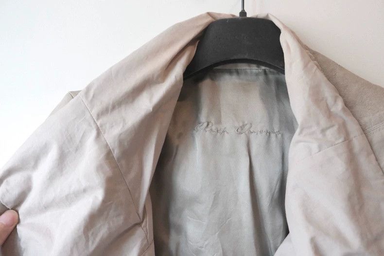 Rick Owens Rick Owens Swallow-tailed naska leather jacket in sheepski Size S / US 4 / IT 40 - 8 Thumbnail