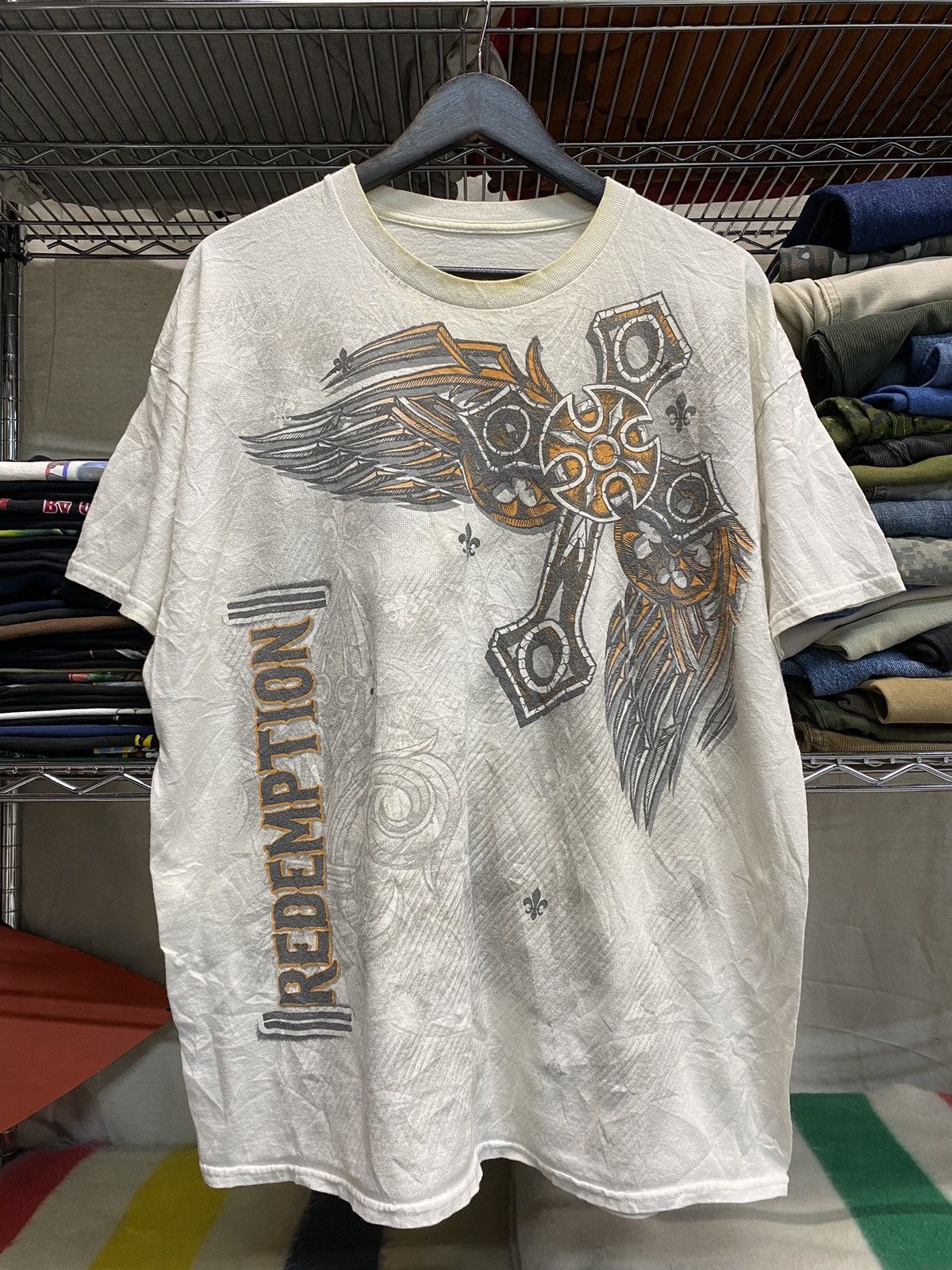 Affliction × Tapout × Vintage Y2k redemption grunge affliction style tee skate Size US XL / EU 56 / 4 - 1 Thumbnail