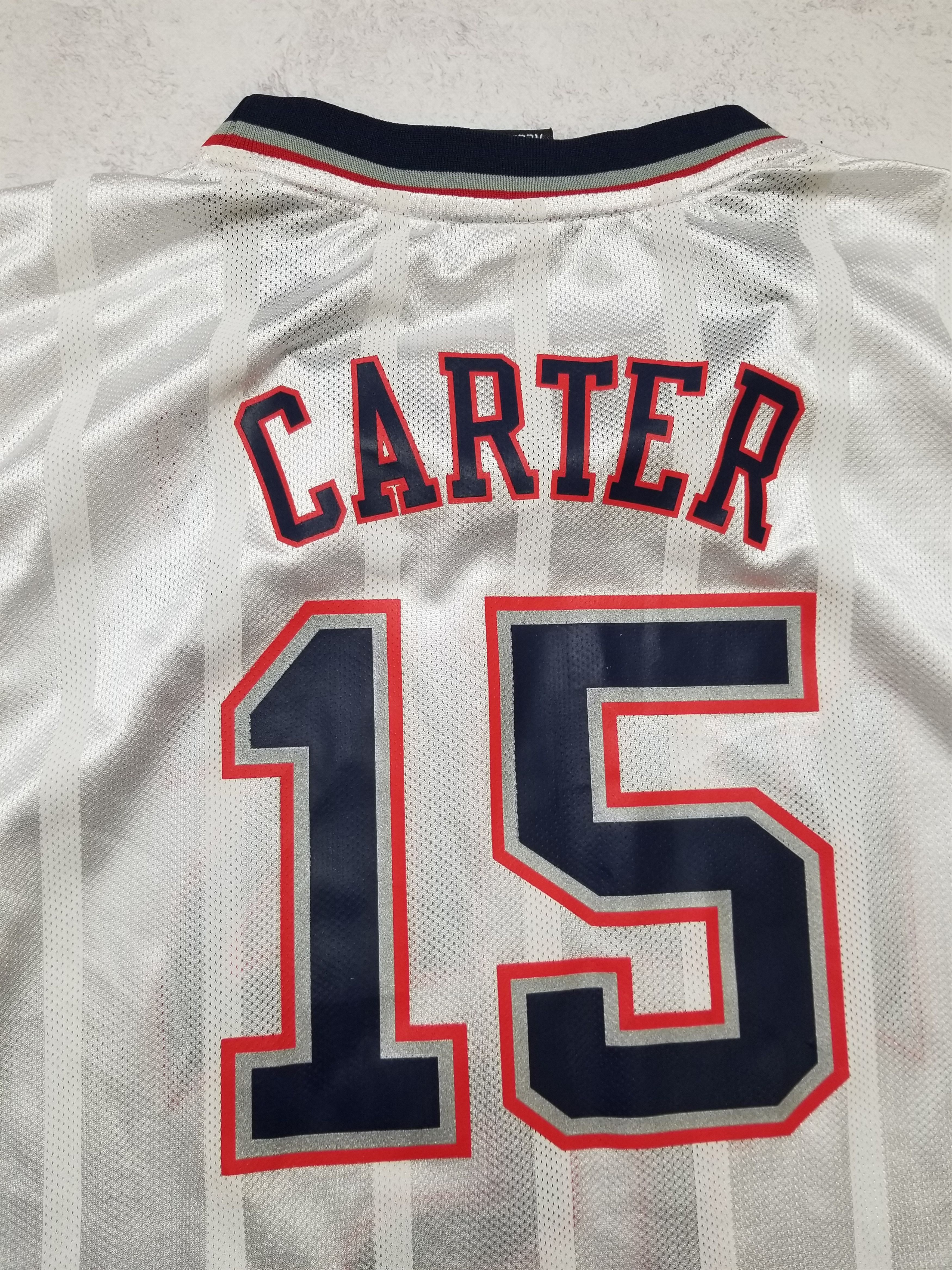 Reebok Reebok Brooklyn Nets #15 Vince Carter NBA Jersey Size US XXL / EU 58 / 5 - 5 Thumbnail