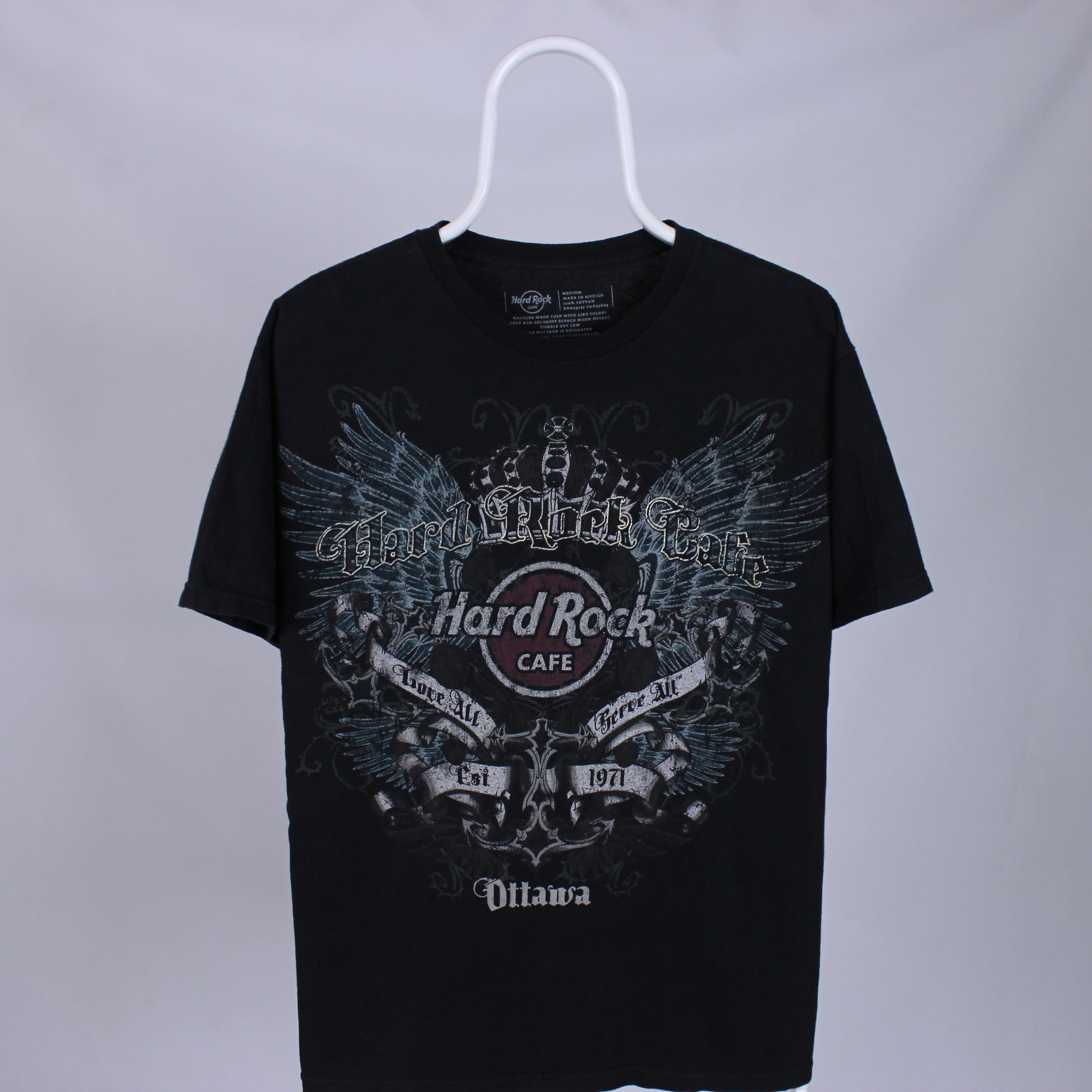 Hard Rock Cafe hard rock cafe ottawa t shirt centr logo M L cotton Size US M / EU 48-50 / 2 - 1 Thumbnail