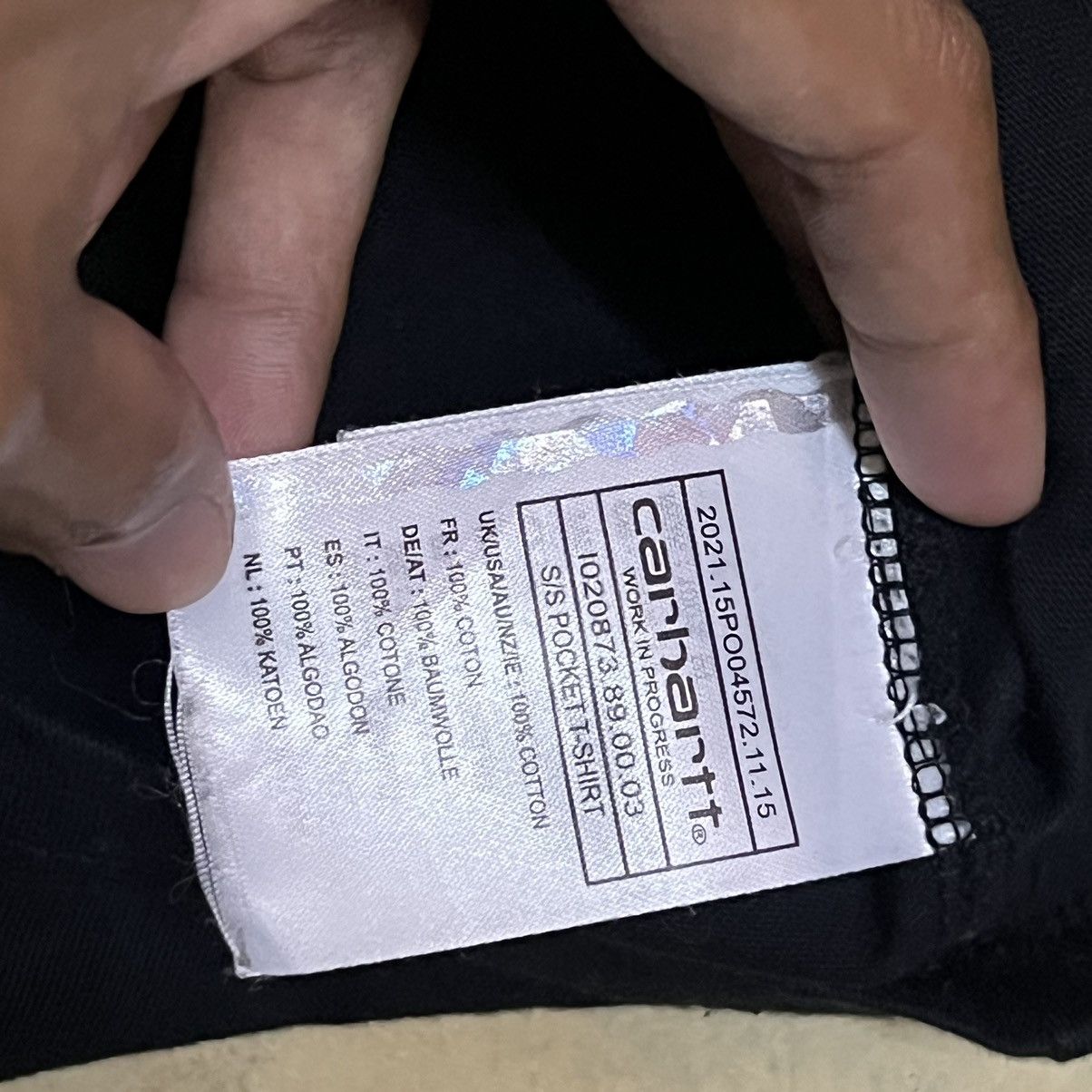 Carhartt × Carhartt Wip Carhartt Work In Progress Pocket Tee Size US XS / EU 42 / 0 - 11 Thumbnail