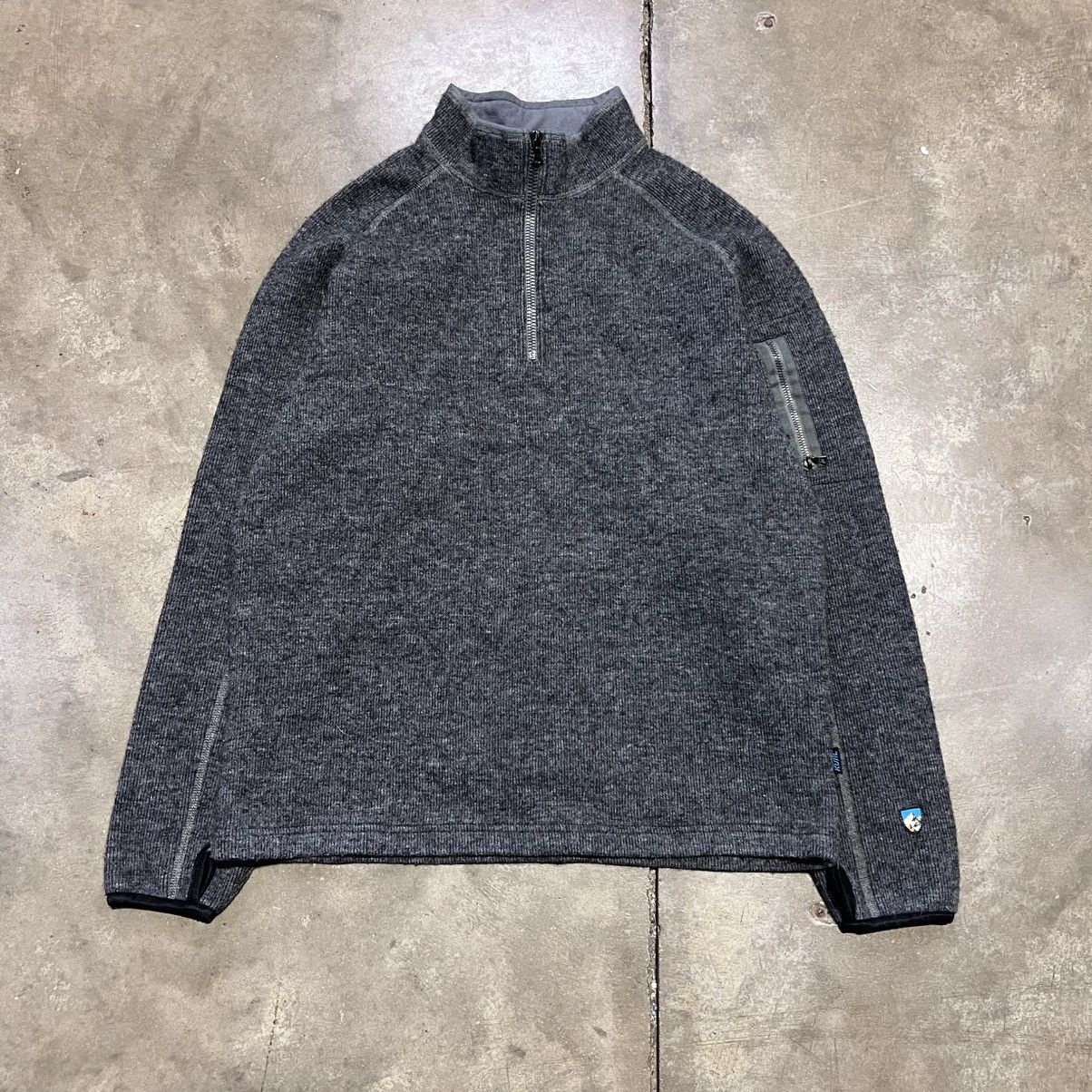 Kuhl Kuhl Fleece Quarter Zip Sweater Thor Thermokore Sweatshirt Size US M / EU 48-50 / 2 - 1 Thumbnail