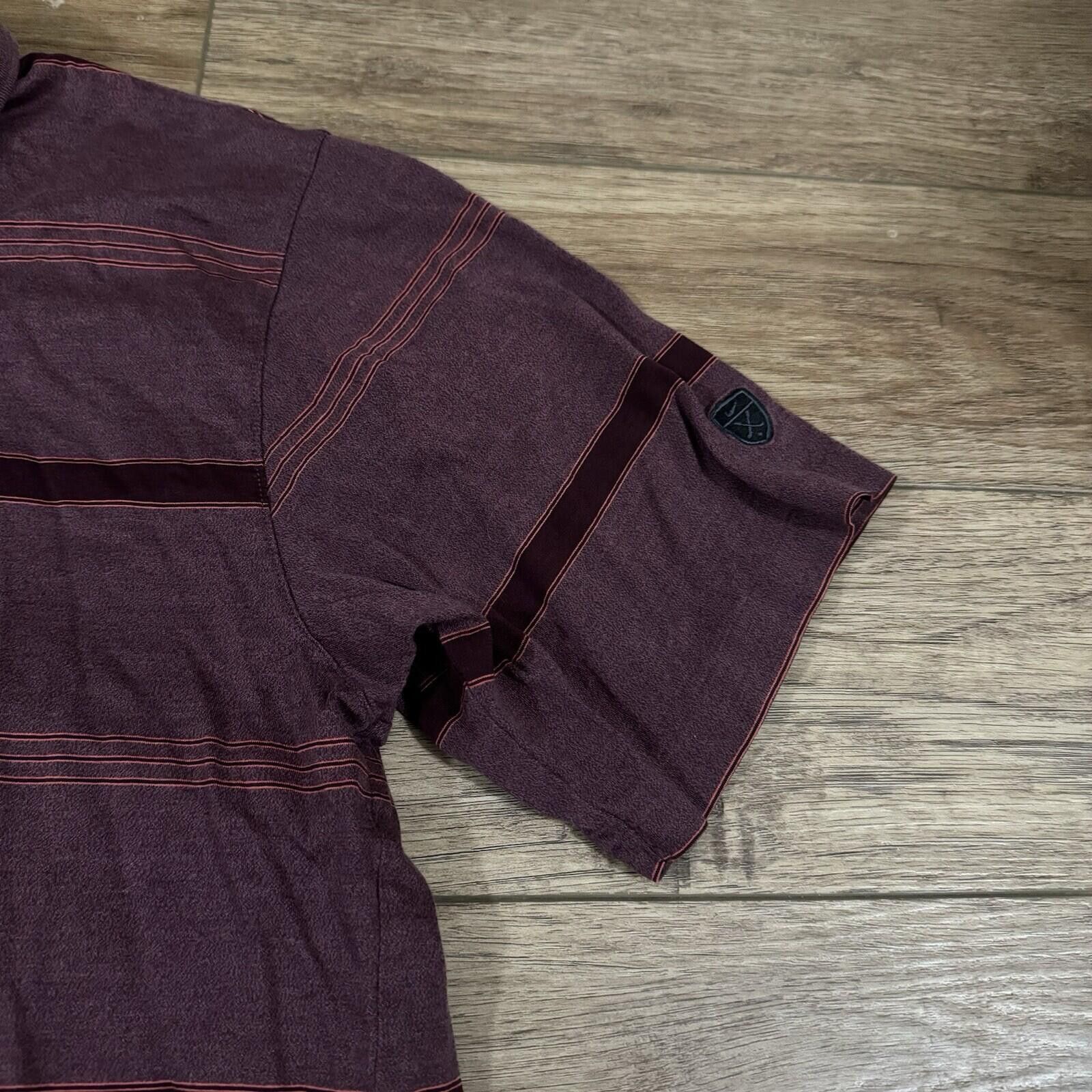 Nike Vintage Y2K Nike Golf Tiger Woods Striped Geometric Polo Size US XL / EU 56 / 4 - 2 Thumbnail