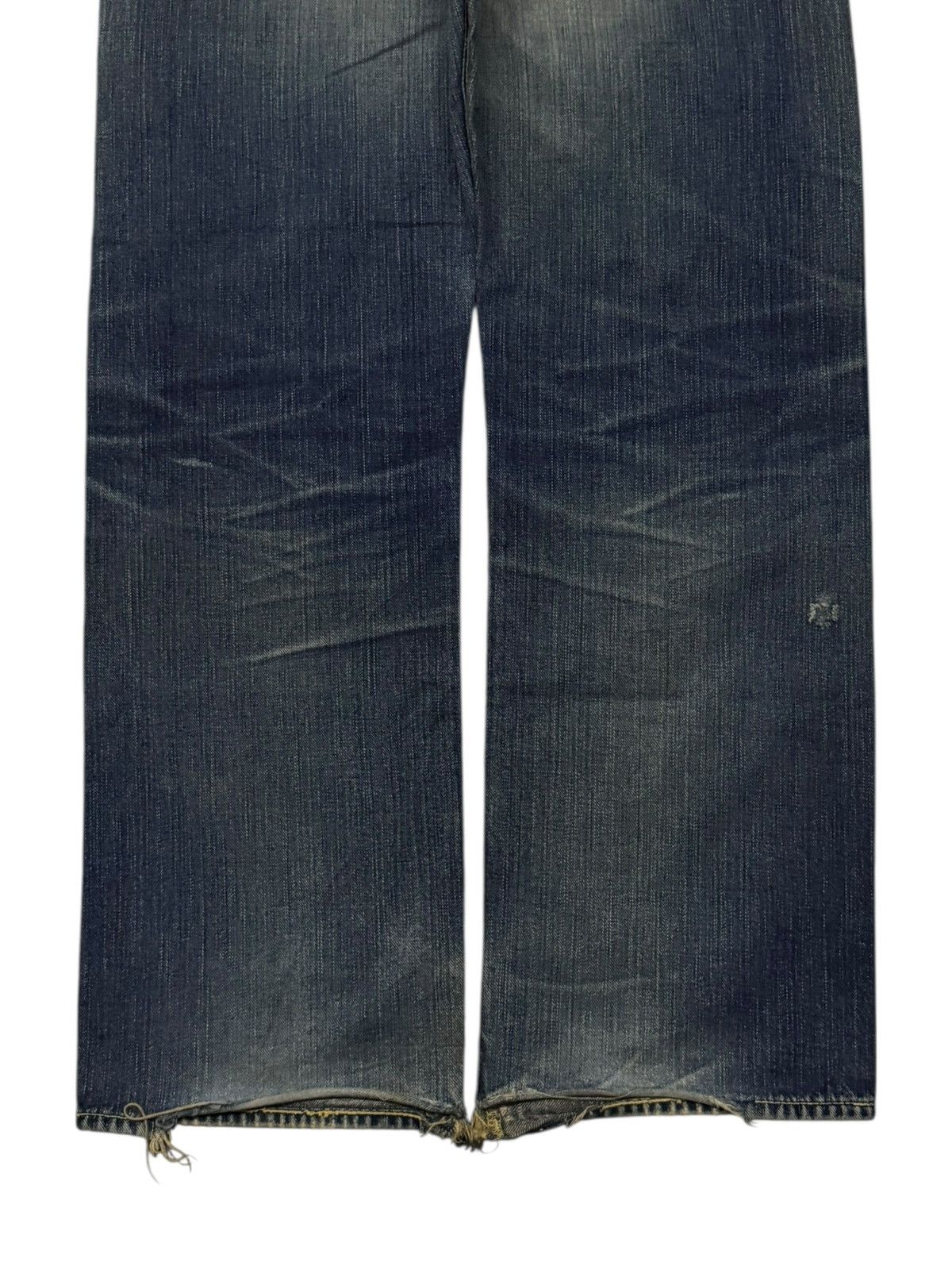 Japanese Brand Vintage 00s Acoustic Japanese Selvedge Denim Jeans | W31 Size US 31 - 7 Thumbnail