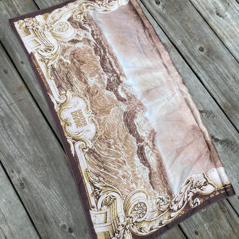 Jean Paul Gaultier Vintage Jean Paul Gaultier Foulard Divine Renaissance Scarf Size ONE SIZE - 5 Thumbnail