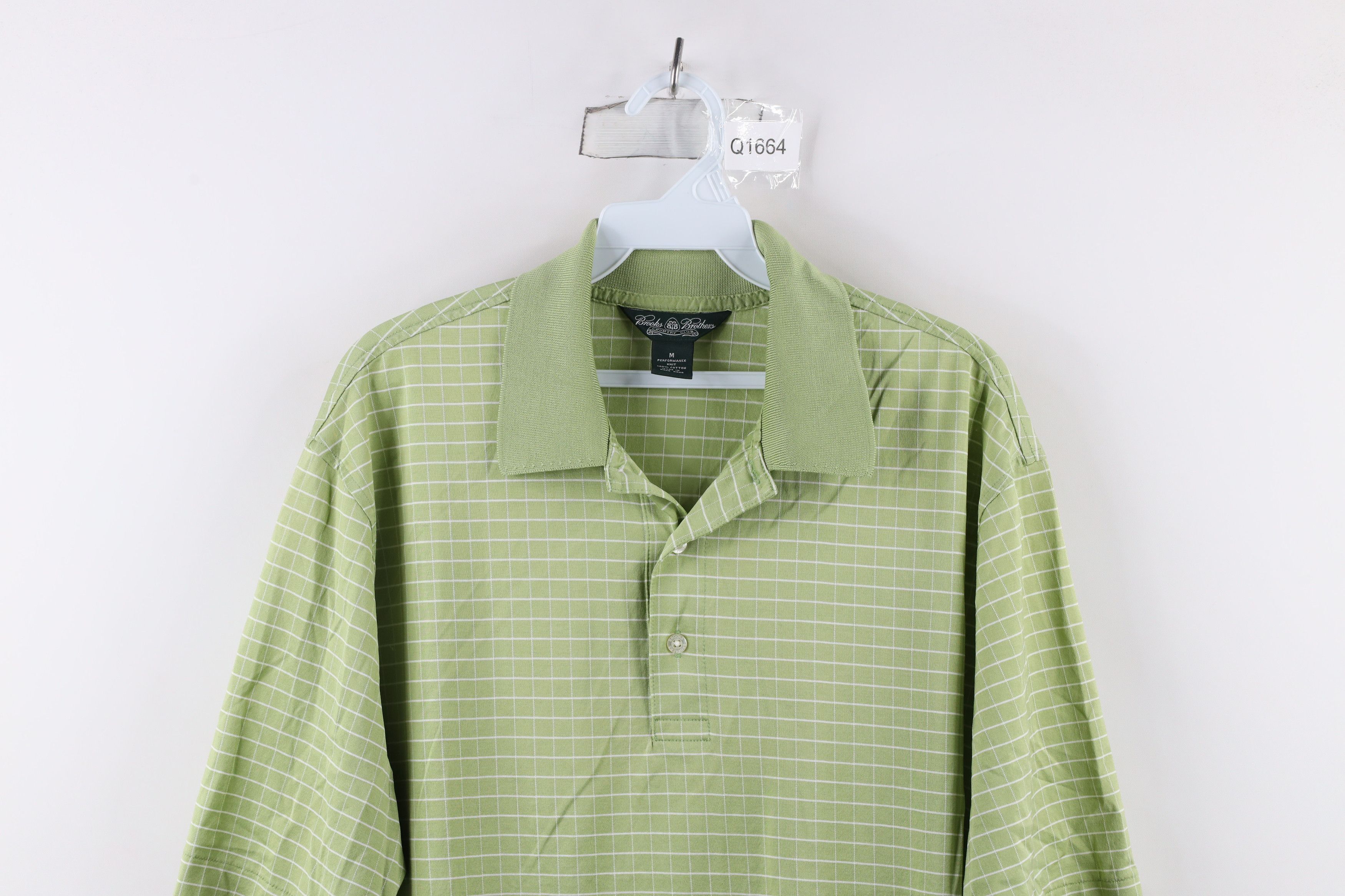 Brooks Brothers × Vintage Vintage Brooks Brothers Short Sleeve Collared Polo Shirt Size US M / EU 48-50 / 2 - 2 Thumbnail
